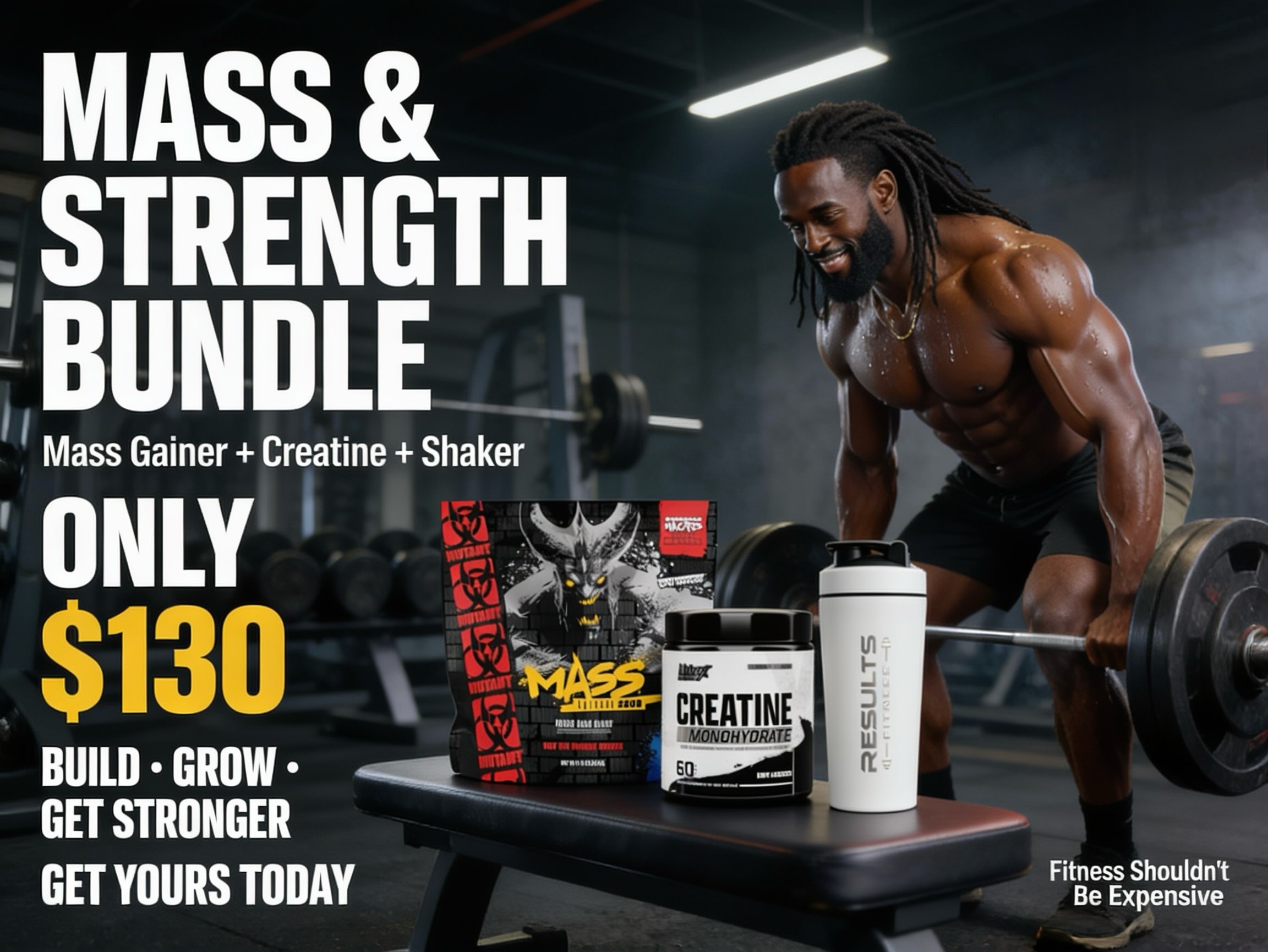 Mass & Strength Bundle – Only $130