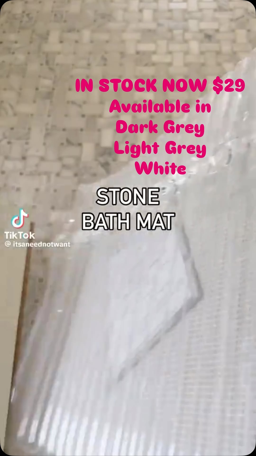 Stone Bath Mat – In Stock Now at $29