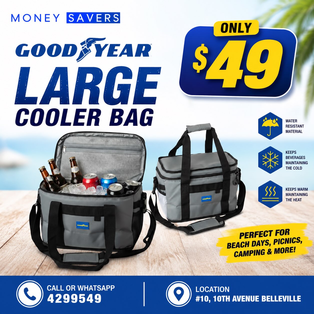 Goodyear Large Cooler Bag – Only $49