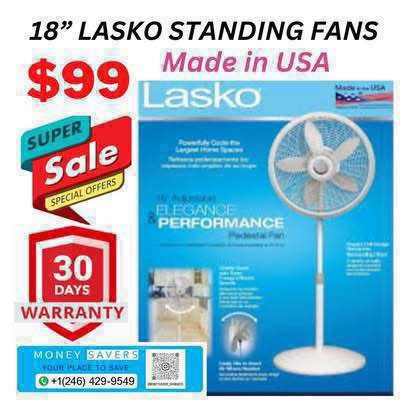18" Lasko Standing Fan Super Sale – $99