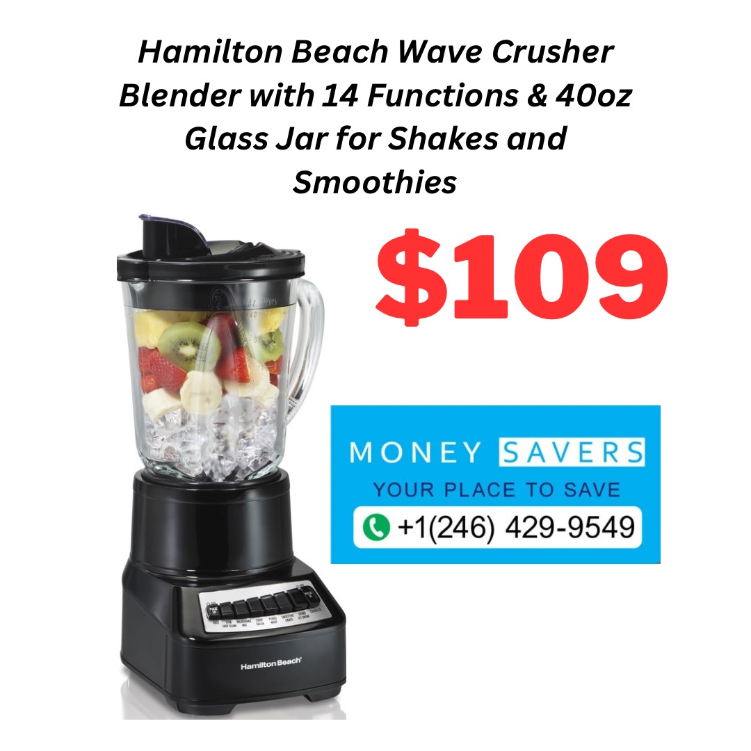 Hamilton Beach Wave Crusher Blender – $109 at Money Savers