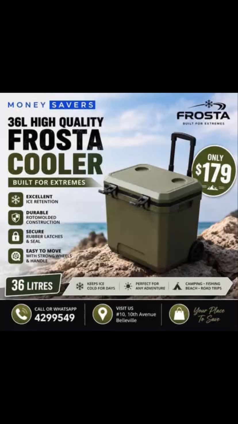 Frosta 36L High Quality Cooler – Only $179