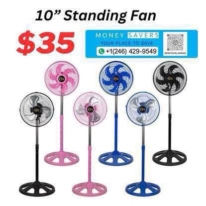 10" Standing Fan – $35 at Money Savers