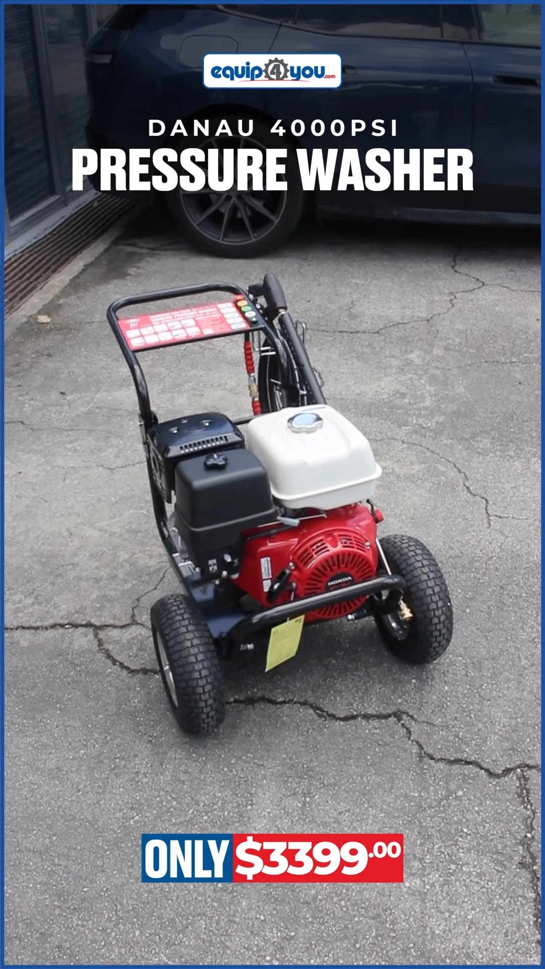 Danau 4000PSI Pressure Washer – Only $3,399