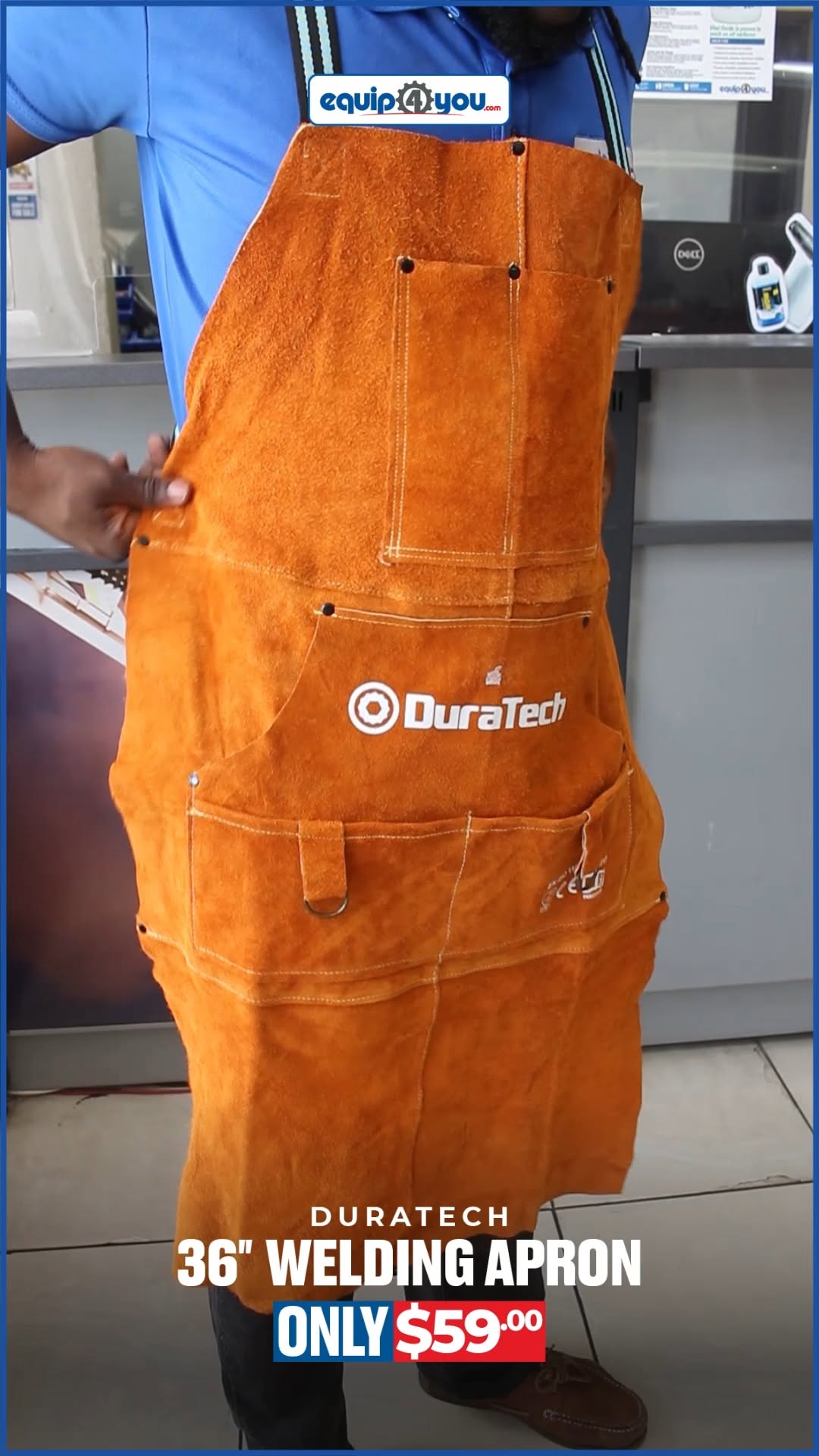 DuraTech 36" Welding Apron – Only $59.00