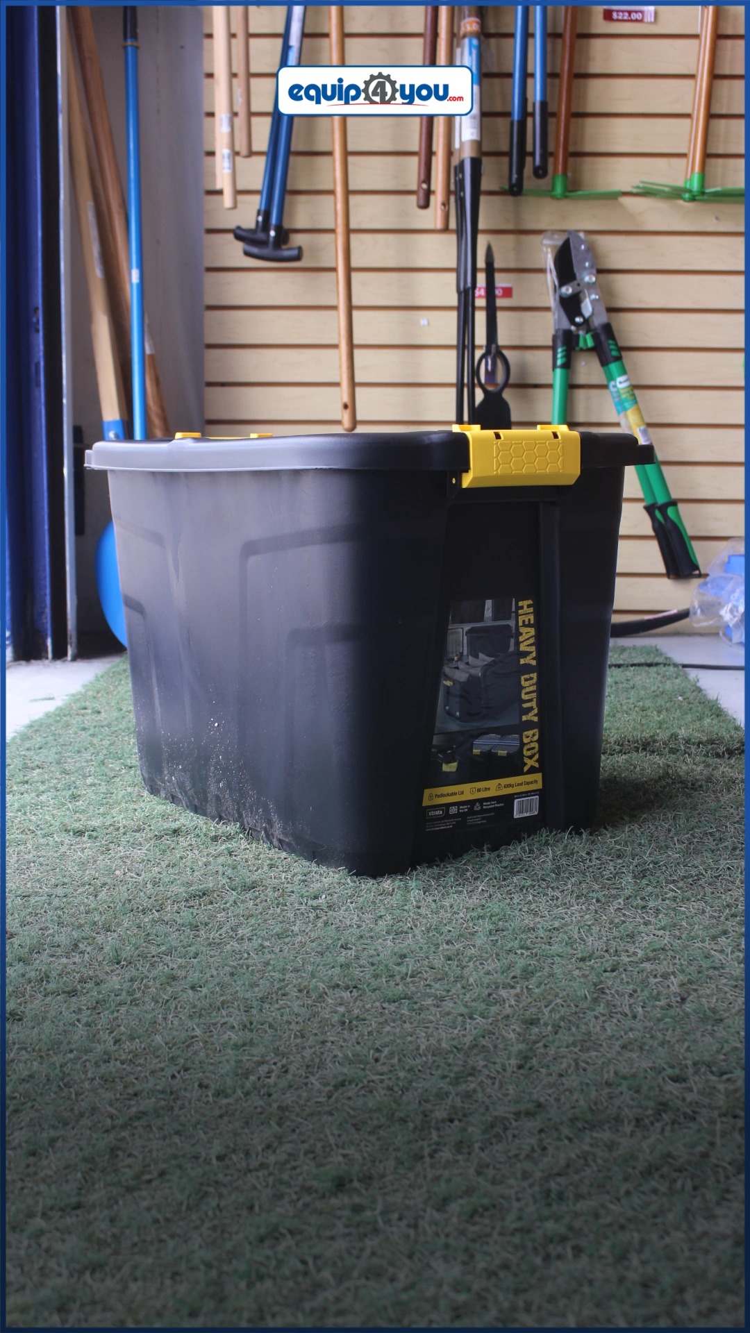 Strata 60L Heavy Duty Storage Trunk – $49 at Equip4You