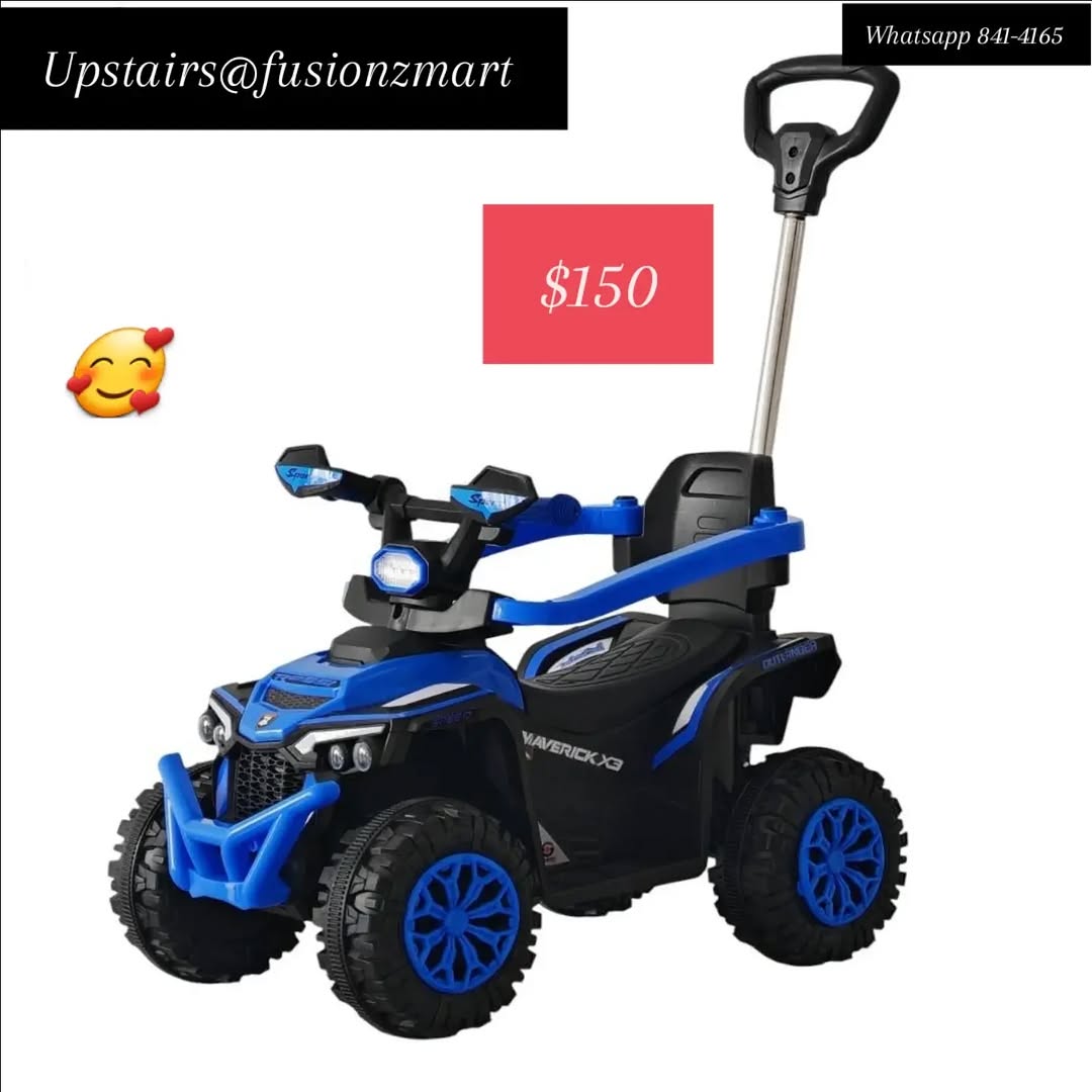 Kid's Ridealong Trolleys – $120 at Fusionz Mart