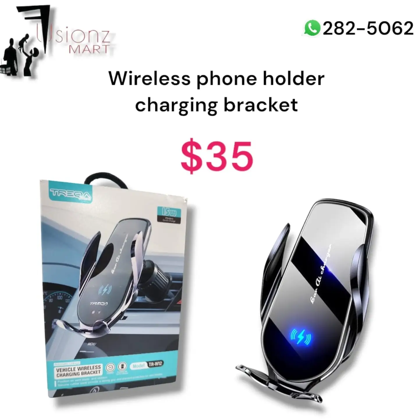 New Arrivals: Magnetic USB 4-in-1 Cable, USB-C Fast Charger & Wireless Phone Holder at Fusionz Mart