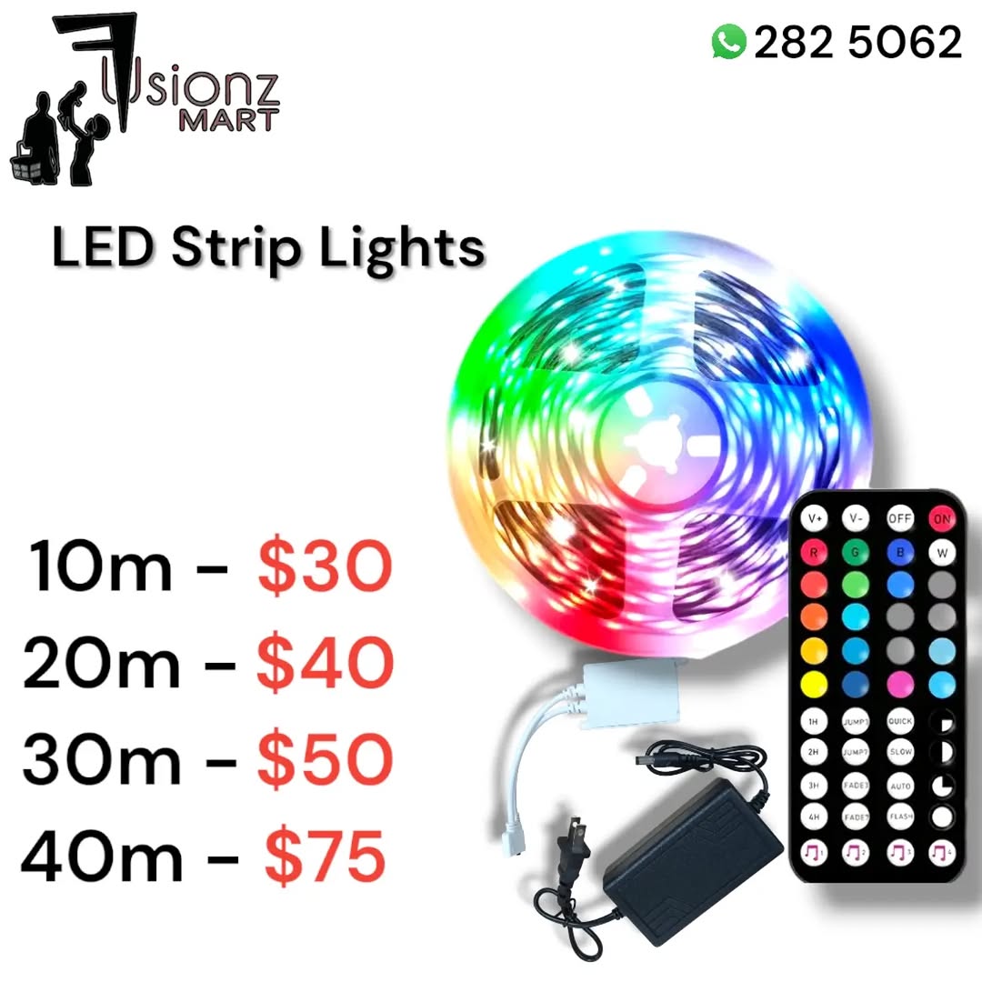 LED Lights Available at Fusionz Mart – Branch, Flower & Strip Lights from $25