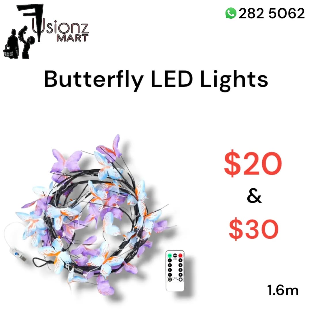 LED Lights Available at Fusionz Mart – Branch, Flower & Strip Lights from $25