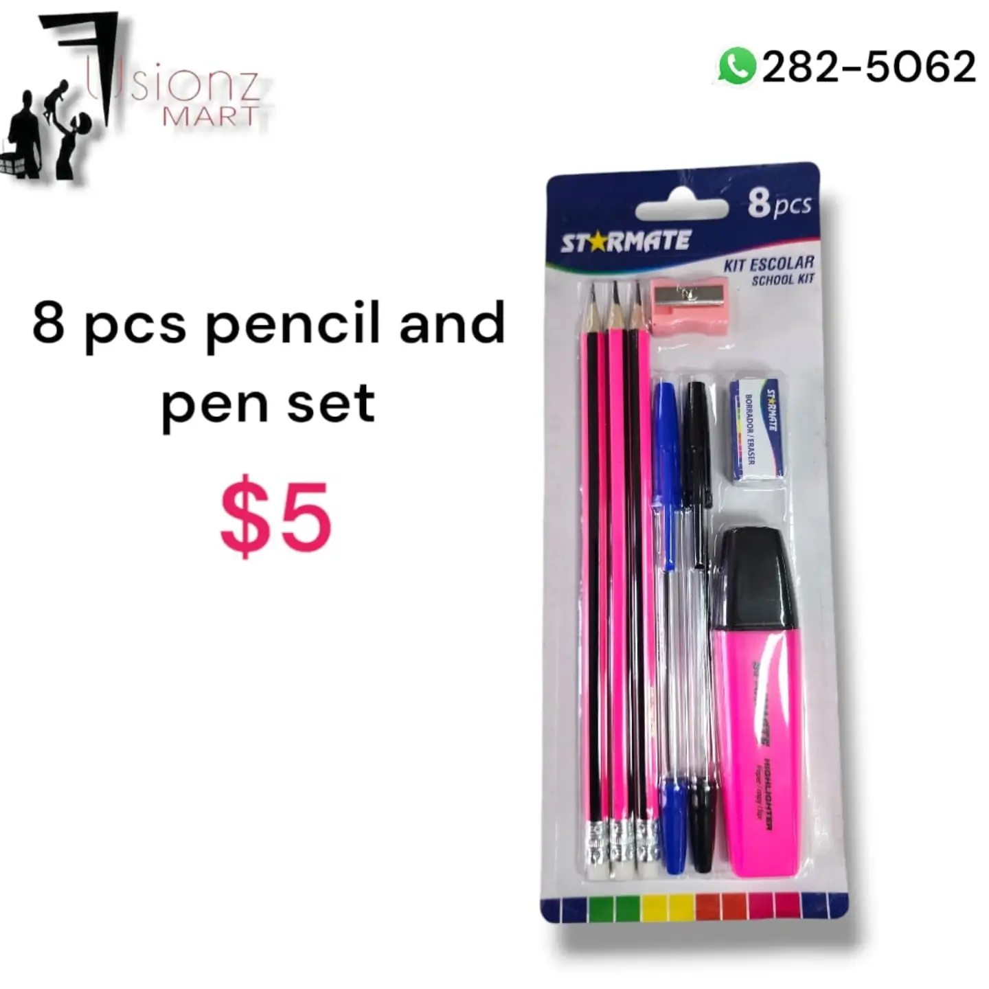 Stationery Available at Fusionz Mart – Pencil Sets, Cases & More