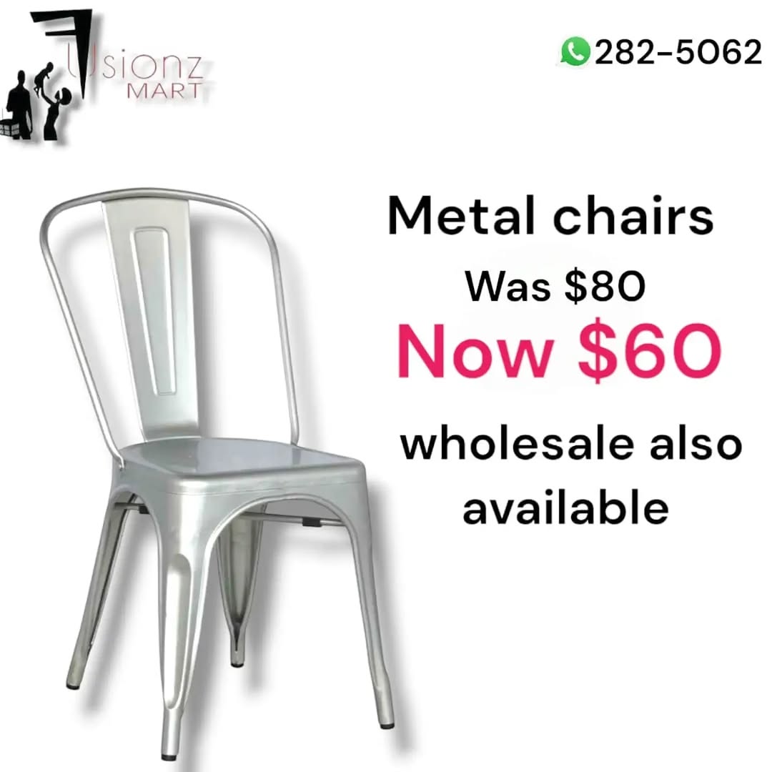 Elegant Bar Stools & Chairs – $200 Each at Fusionz Mart