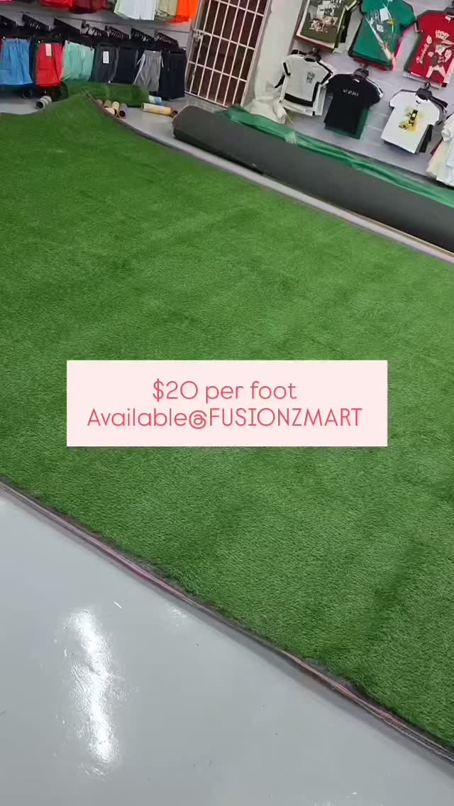 Artificial Grass – $20 Per Foot at Fusionz Mart