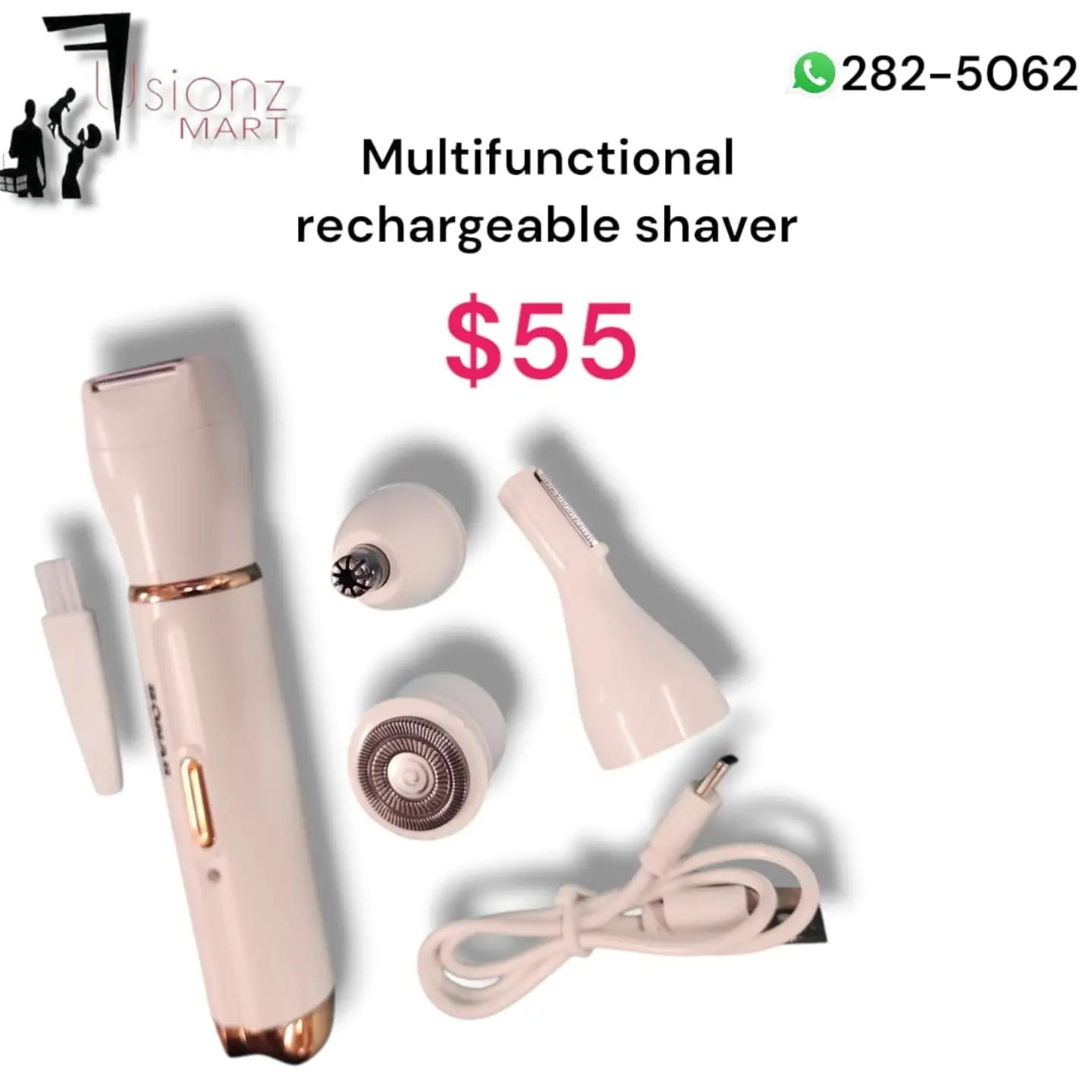 Rechargeable Shaver Kits & Hair Clippers at Fusionz Mart