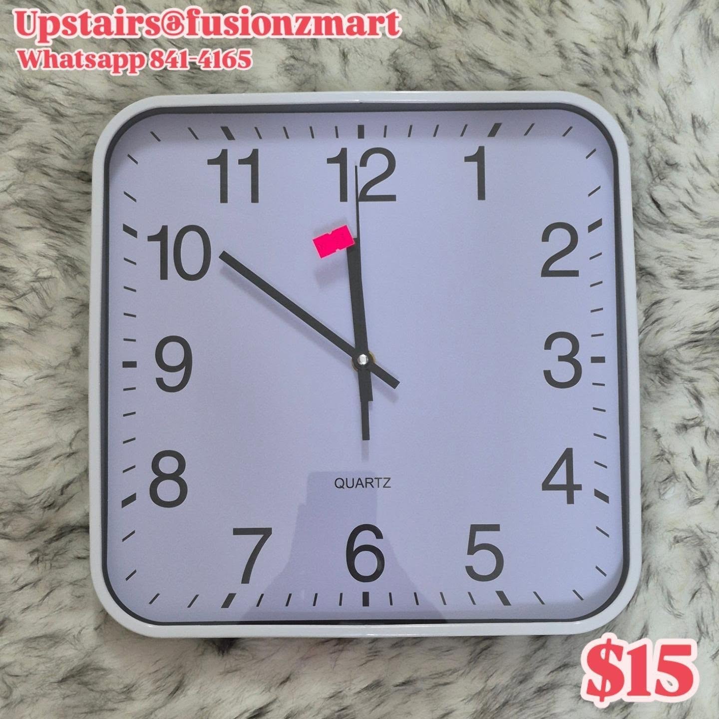 Wall Clocks from $15 at Fusionz Mart
