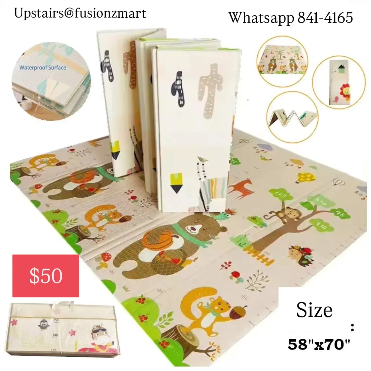 Kids' Puzzle Mats from $20 – Upstairs @ Fusionz Mart