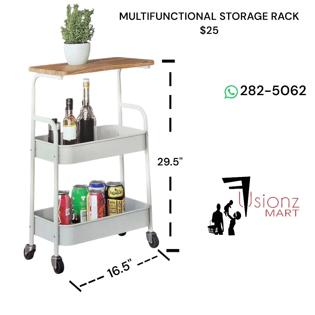 New Arrivals: Side Table $20, Multifunctional Storage Rack $25, 4-Layer Shoe Rack $65 at Fusionz Mart