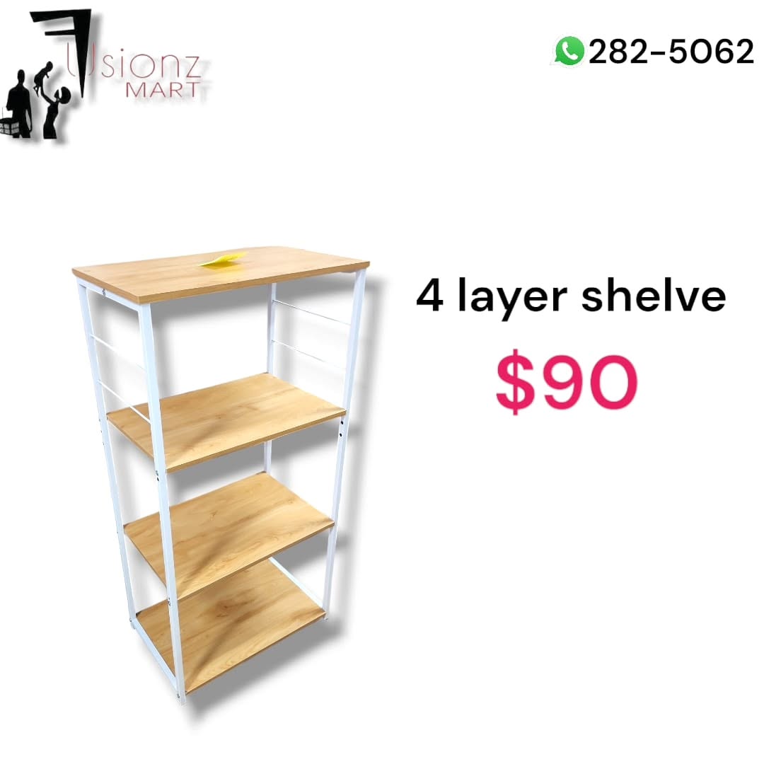 New Arrivals: Side Table $20, Multifunctional Storage Rack $25, 4-Layer Shoe Rack $65 at Fusionz Mart
