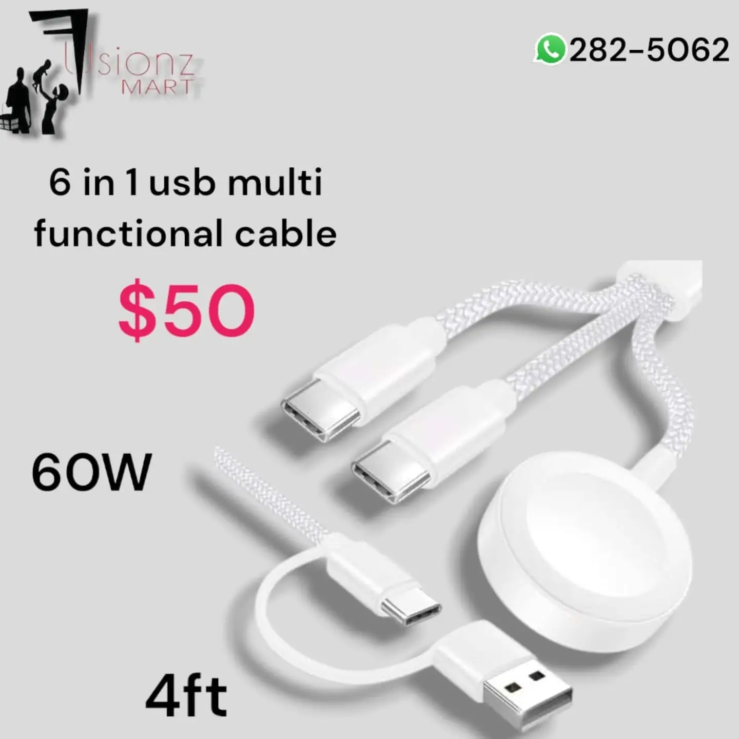 Phone Chargers & Electronics Available at Fusionz Mart