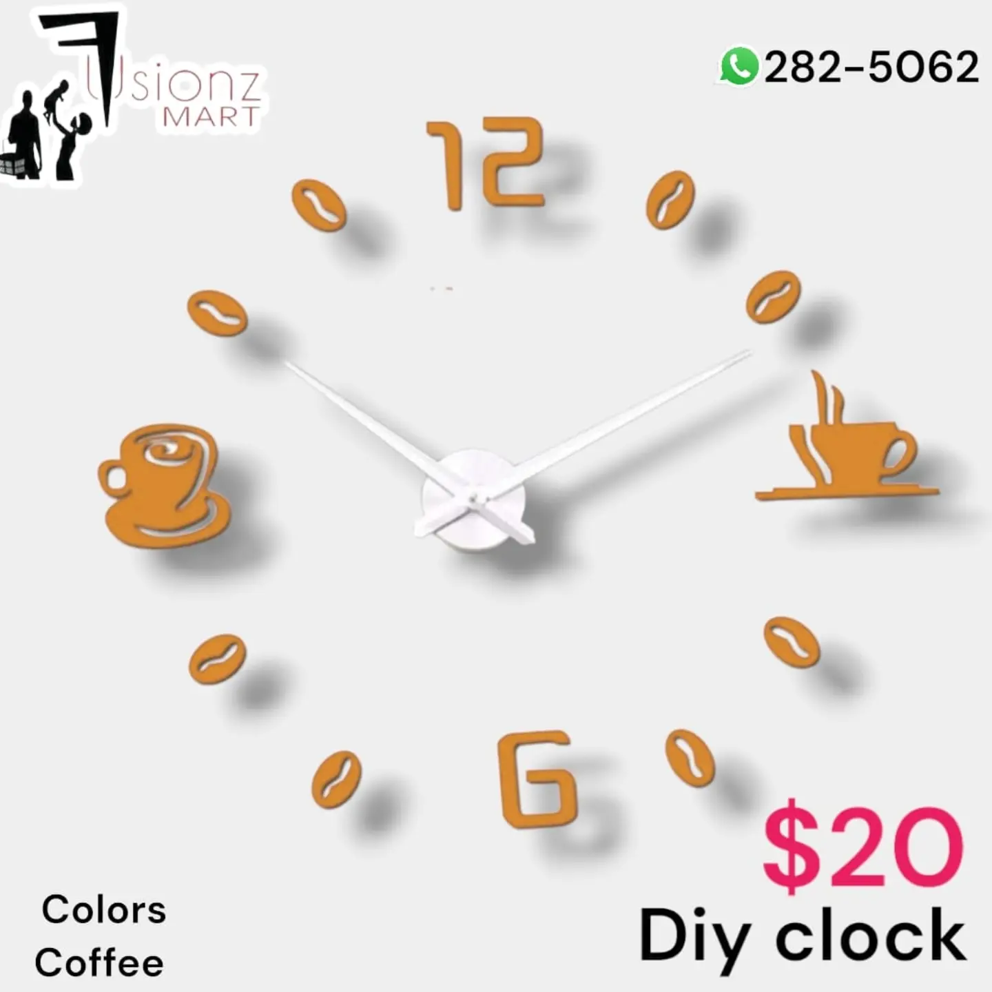 DIY Clocks Back in Stock – $20 Each