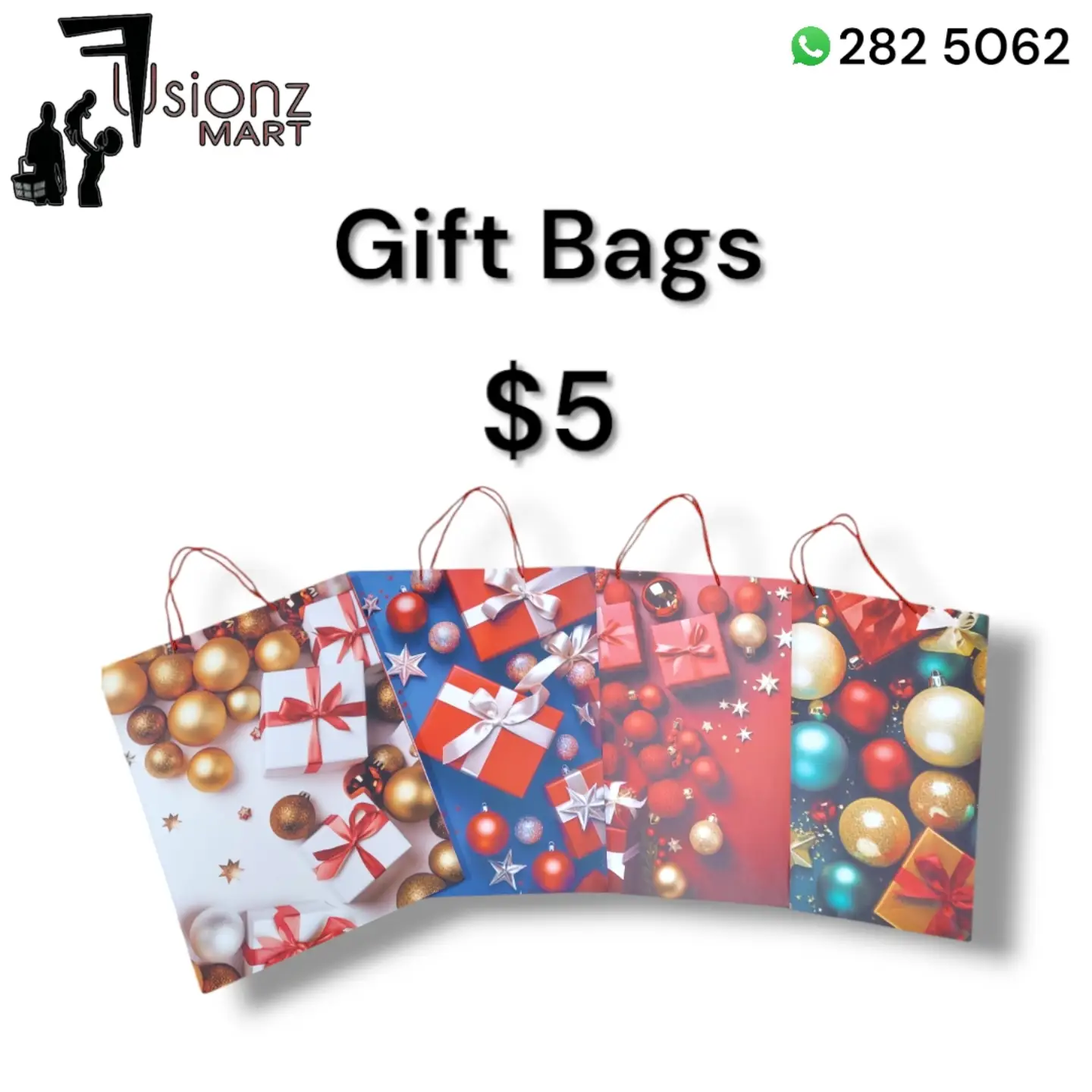 Gift Bags Available from $2 at Fusionz Mart