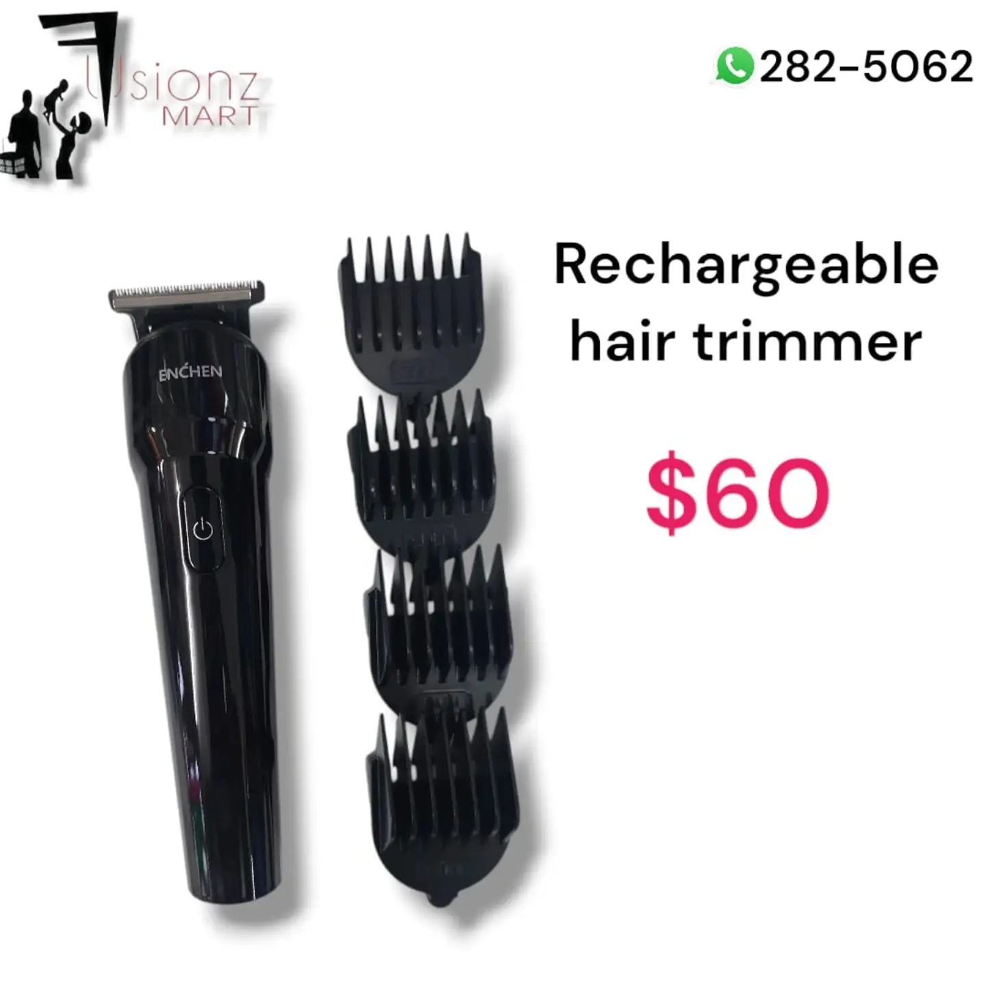 Rechargeable Hair Trimmers & Clippers Available at Fusionz Mart