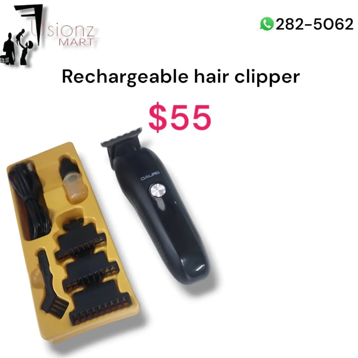 Rechargeable Hair Trimmers & Clippers Available at Fusionz Mart