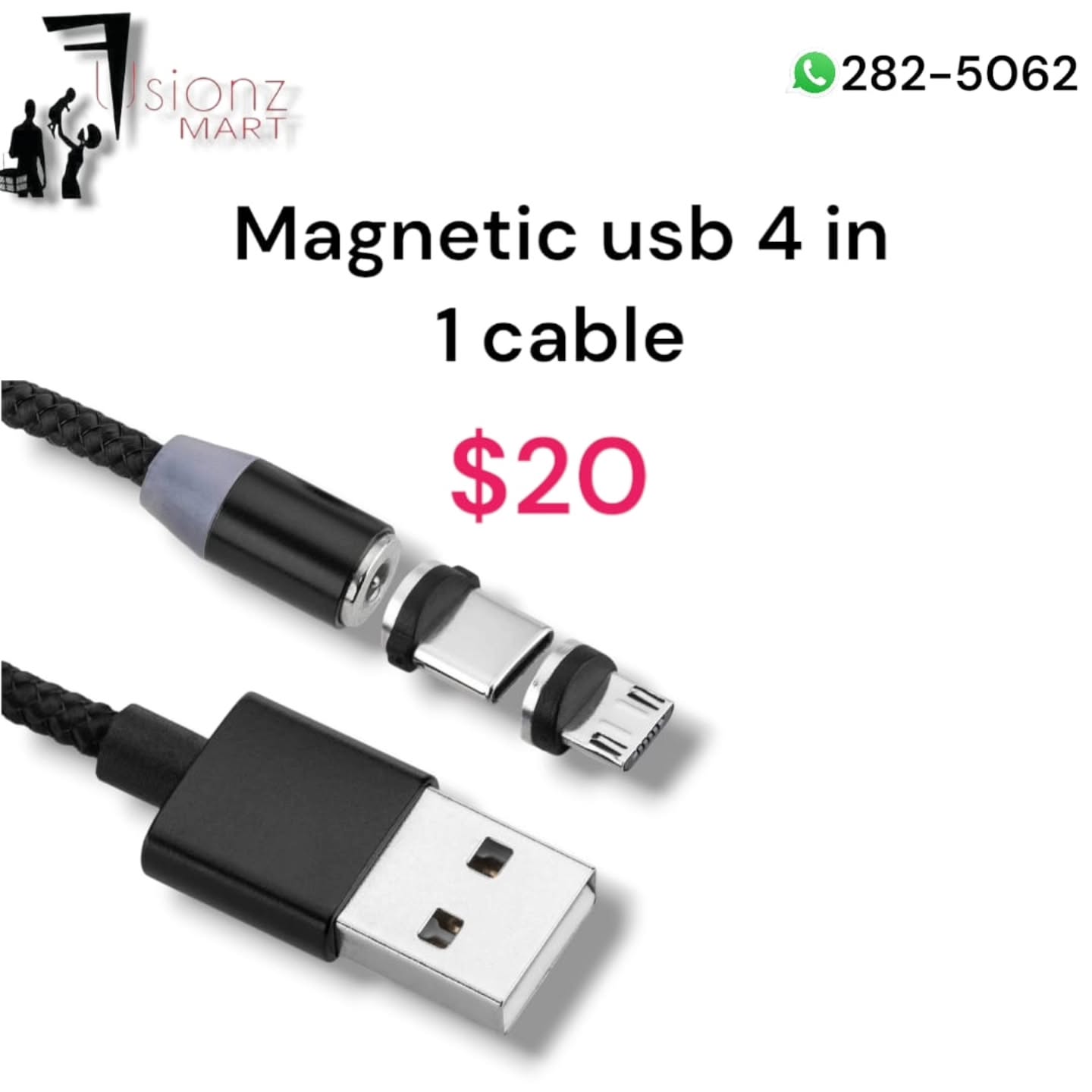 Fusionz Mart USB Cable Deals – From $20
