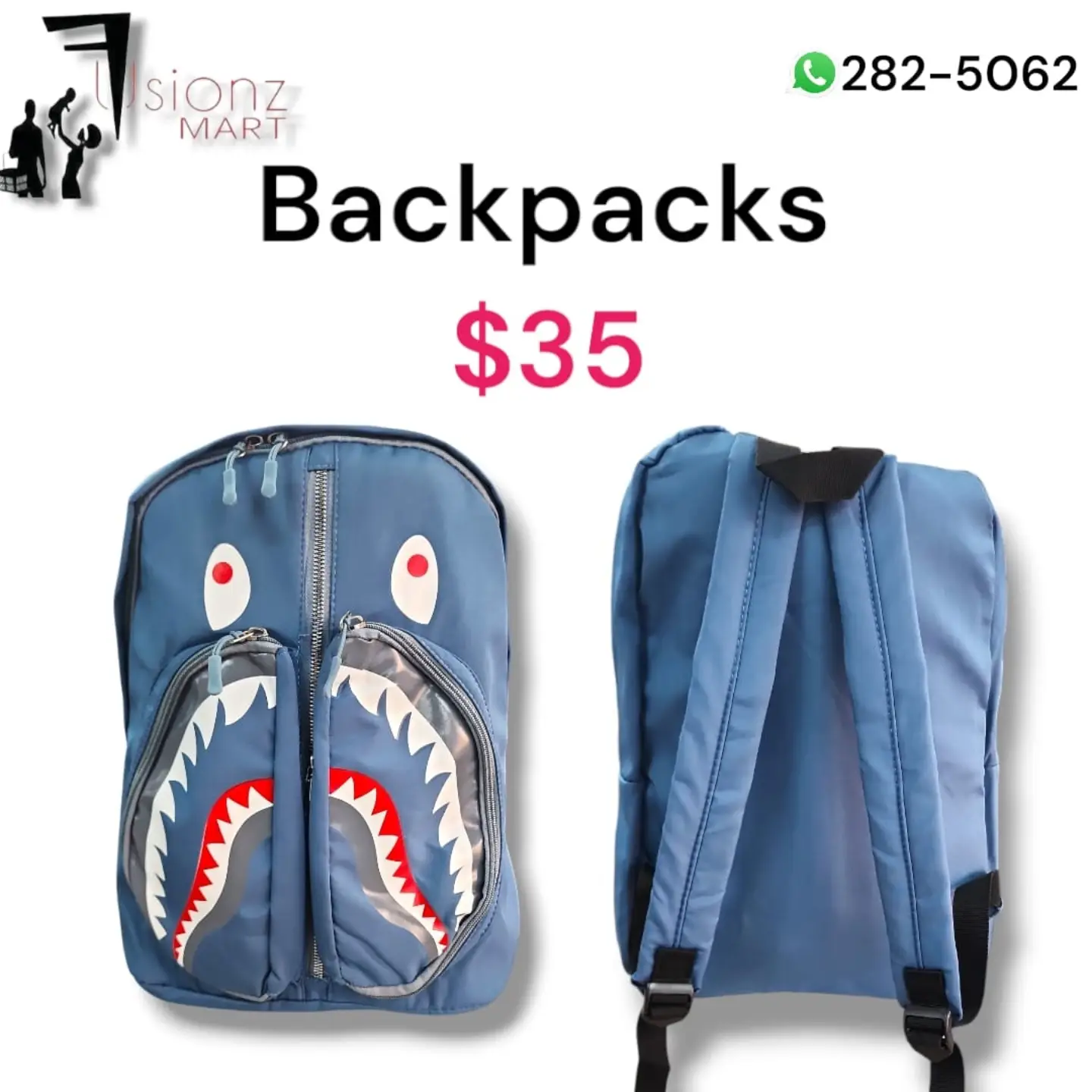 Backpacks Available at Fusionz Mart – From $60