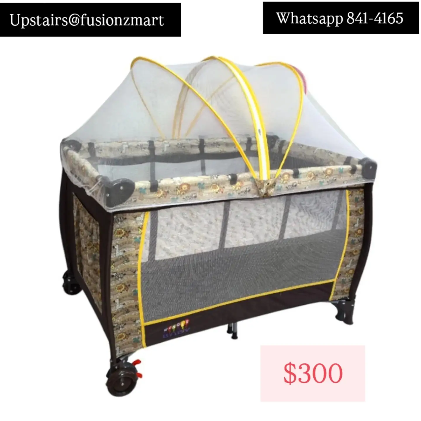 Playpens Available at Fusionz Mart – $300 Each
