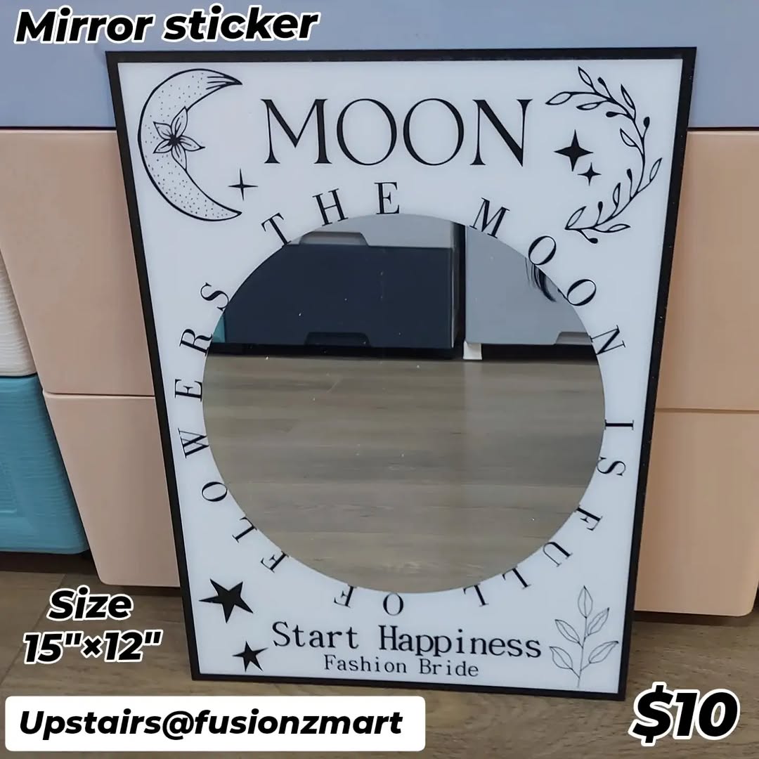 Mirror Stickers – $10 Each at Fusionz Mart