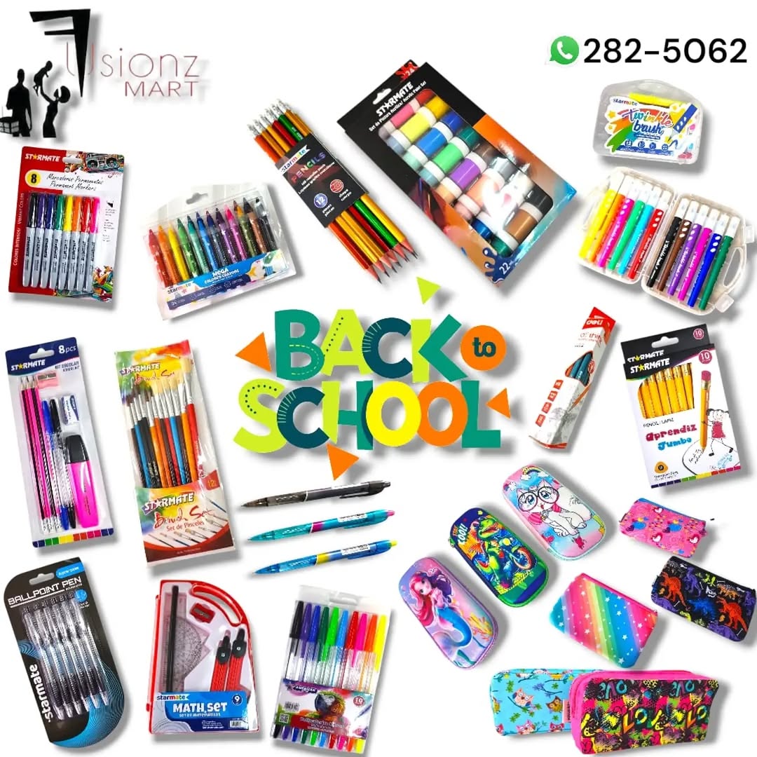 Back to School Supplies at Fusionz Mart