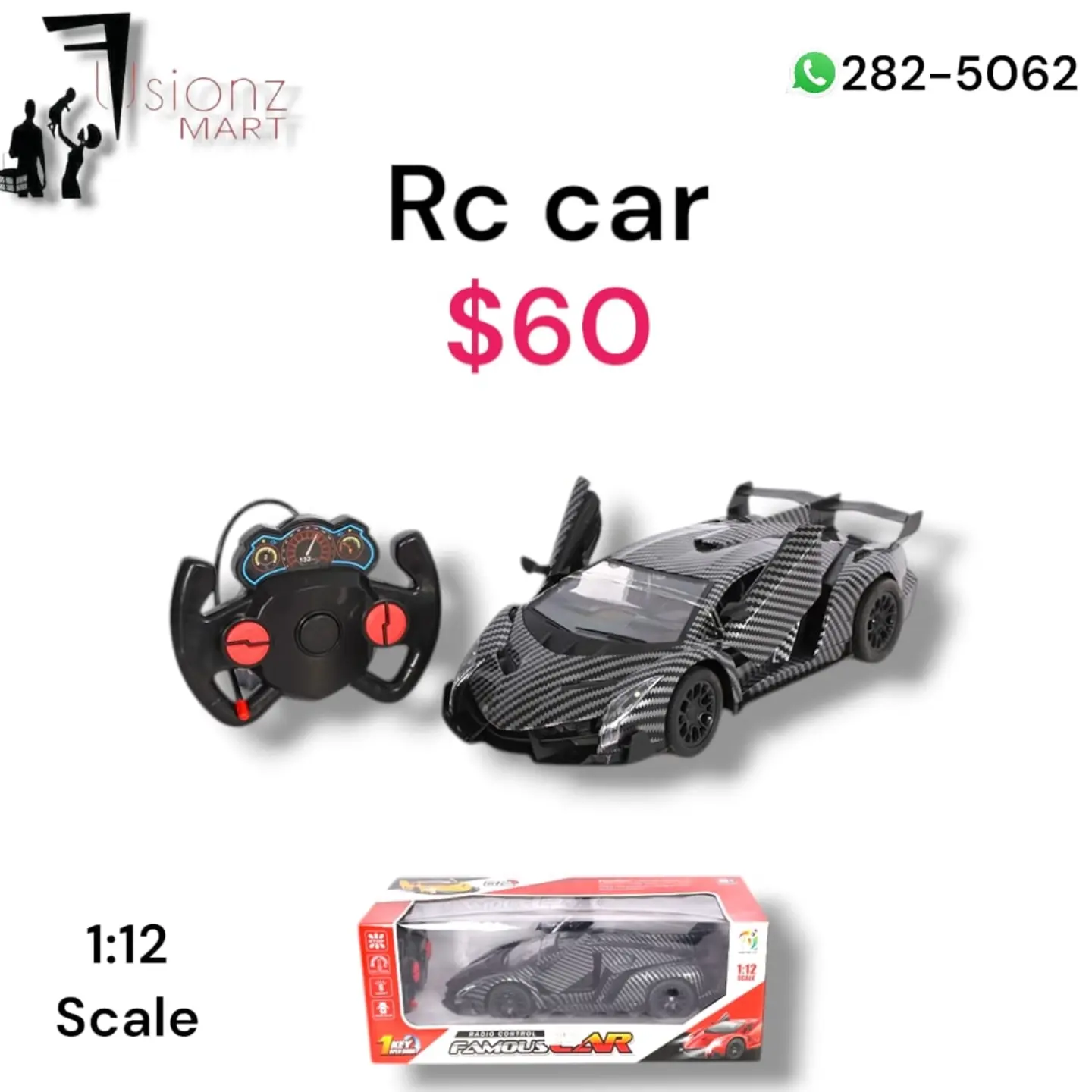 RC Cars from $25 at Fusionz Mart