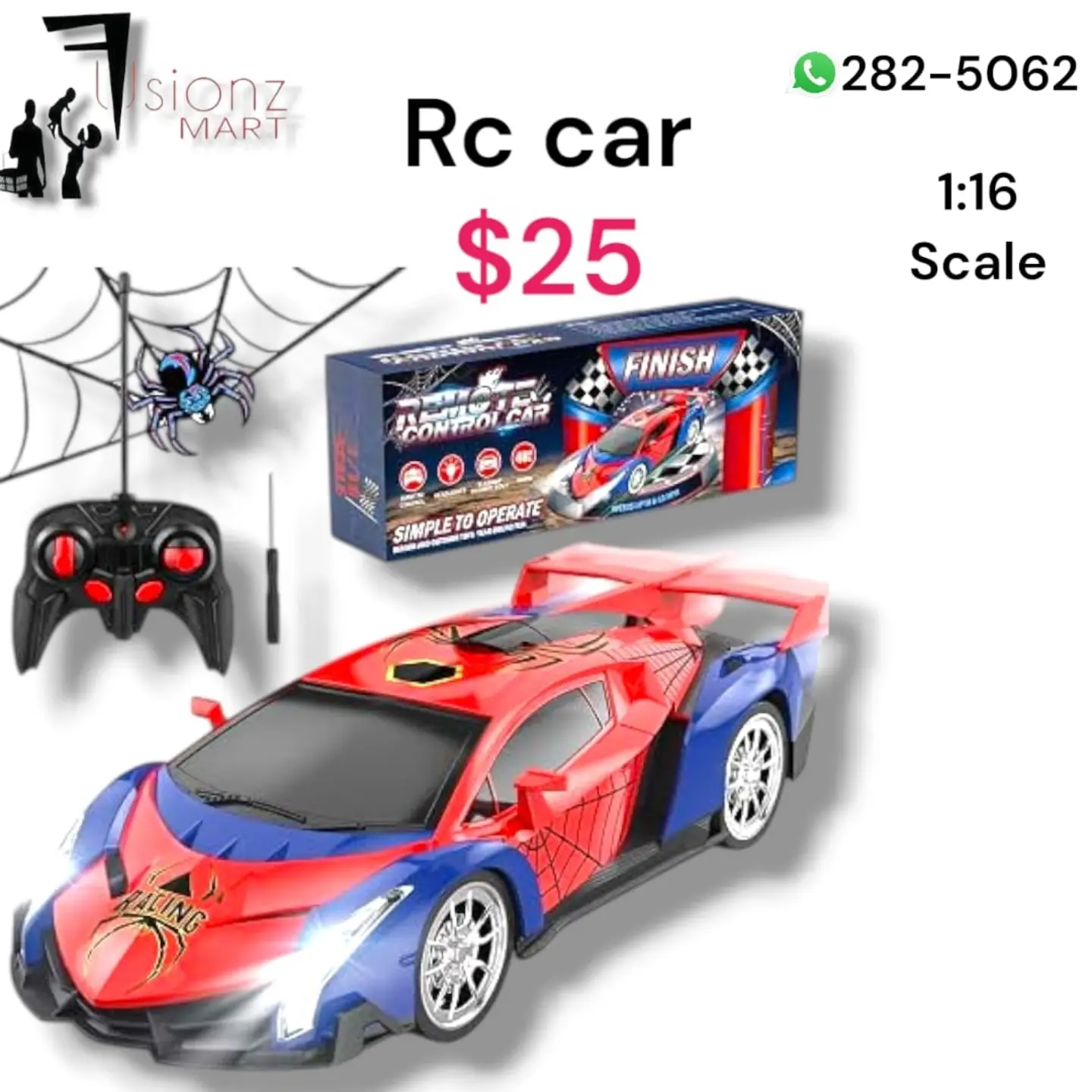 RC Cars from $25 at Fusionz Mart