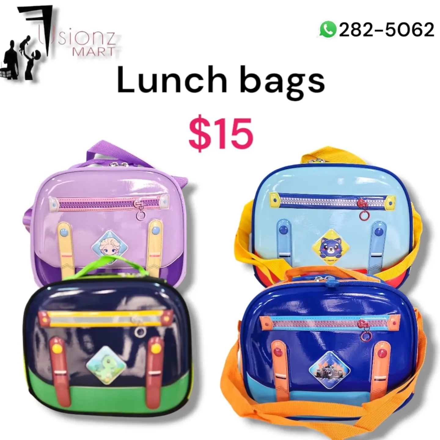 Kids Trolley & Small Backpacks from $25 at Fusionz Mart