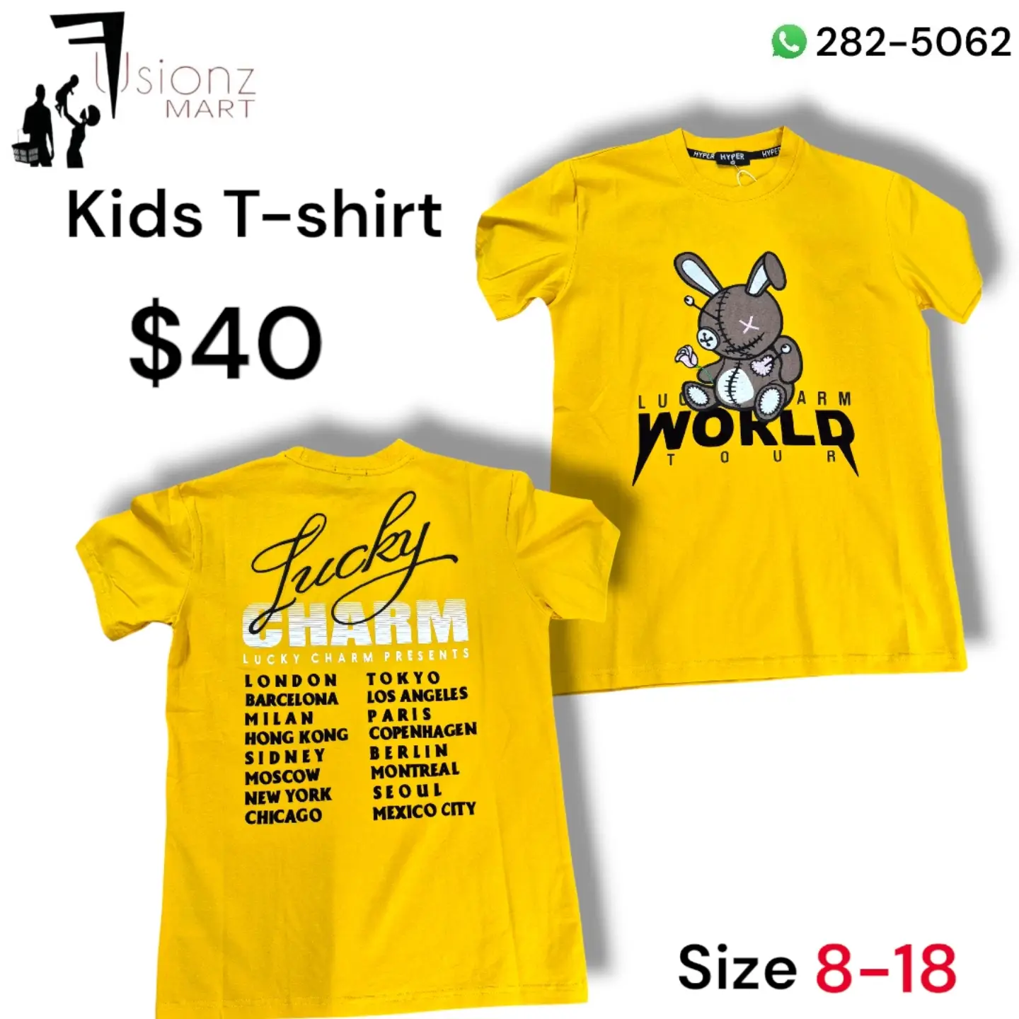 Kids T-Shirts from $30 at Fusionz Mart