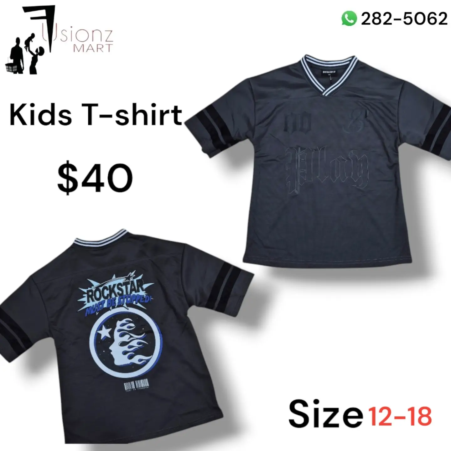 Kids T-Shirts from $30 at Fusionz Mart