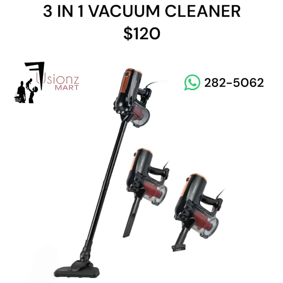 Deep Fryers & Vacuum Cleaner Available at Fusionz Mart