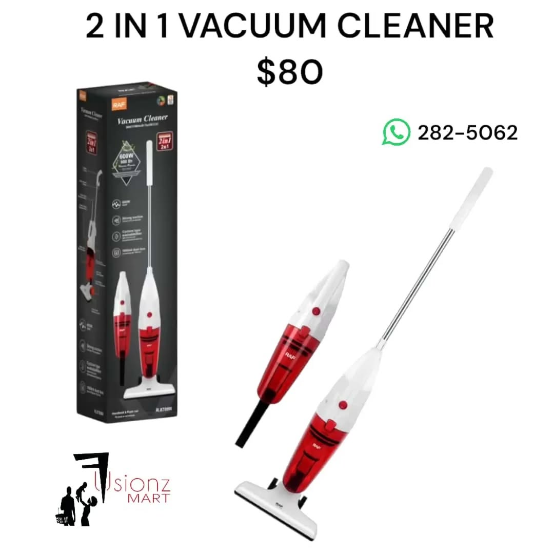 Deep Fryers & Vacuum Cleaner Available at Fusionz Mart
