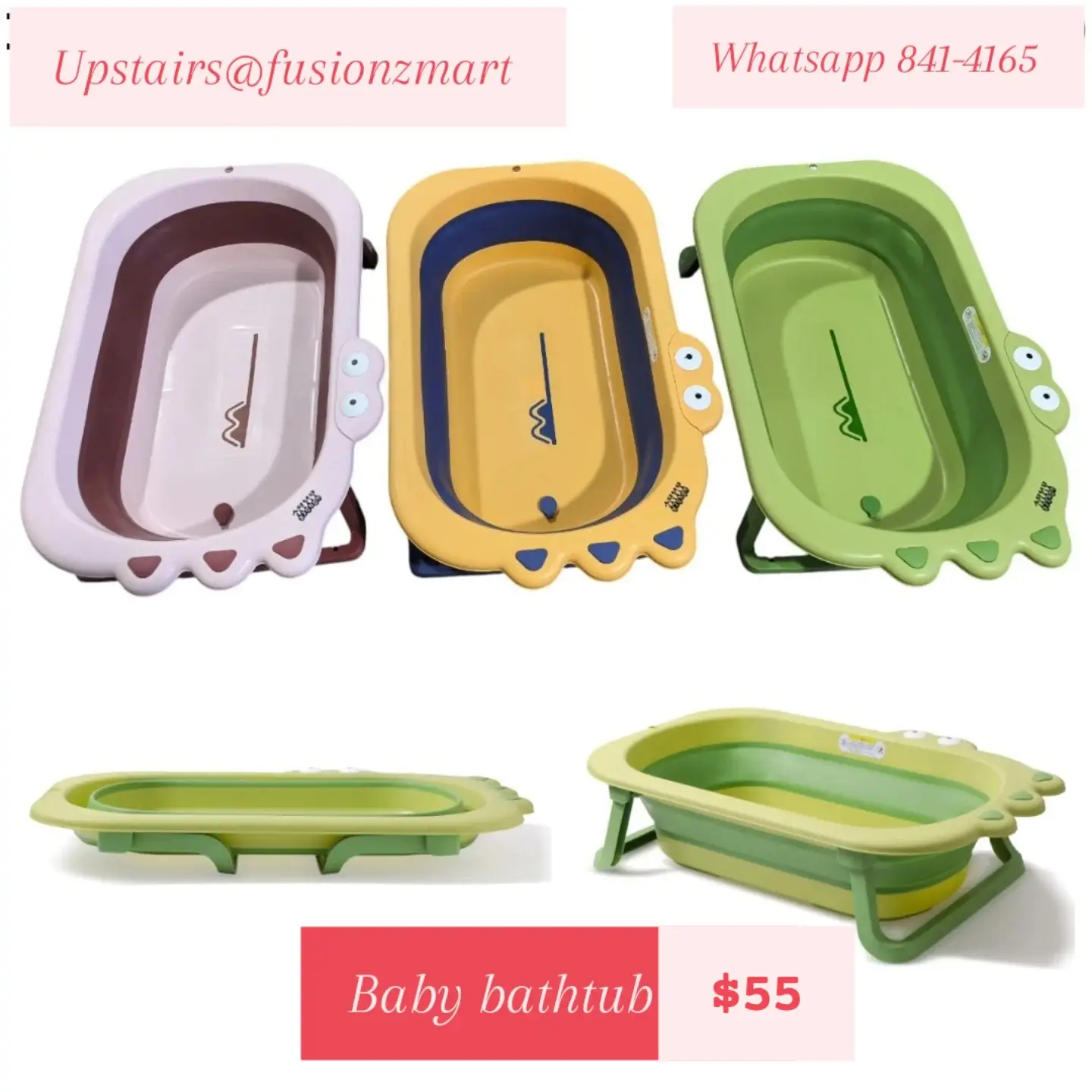 Shower Toys & Baby Bathtubs Available at Fusionz Mart
