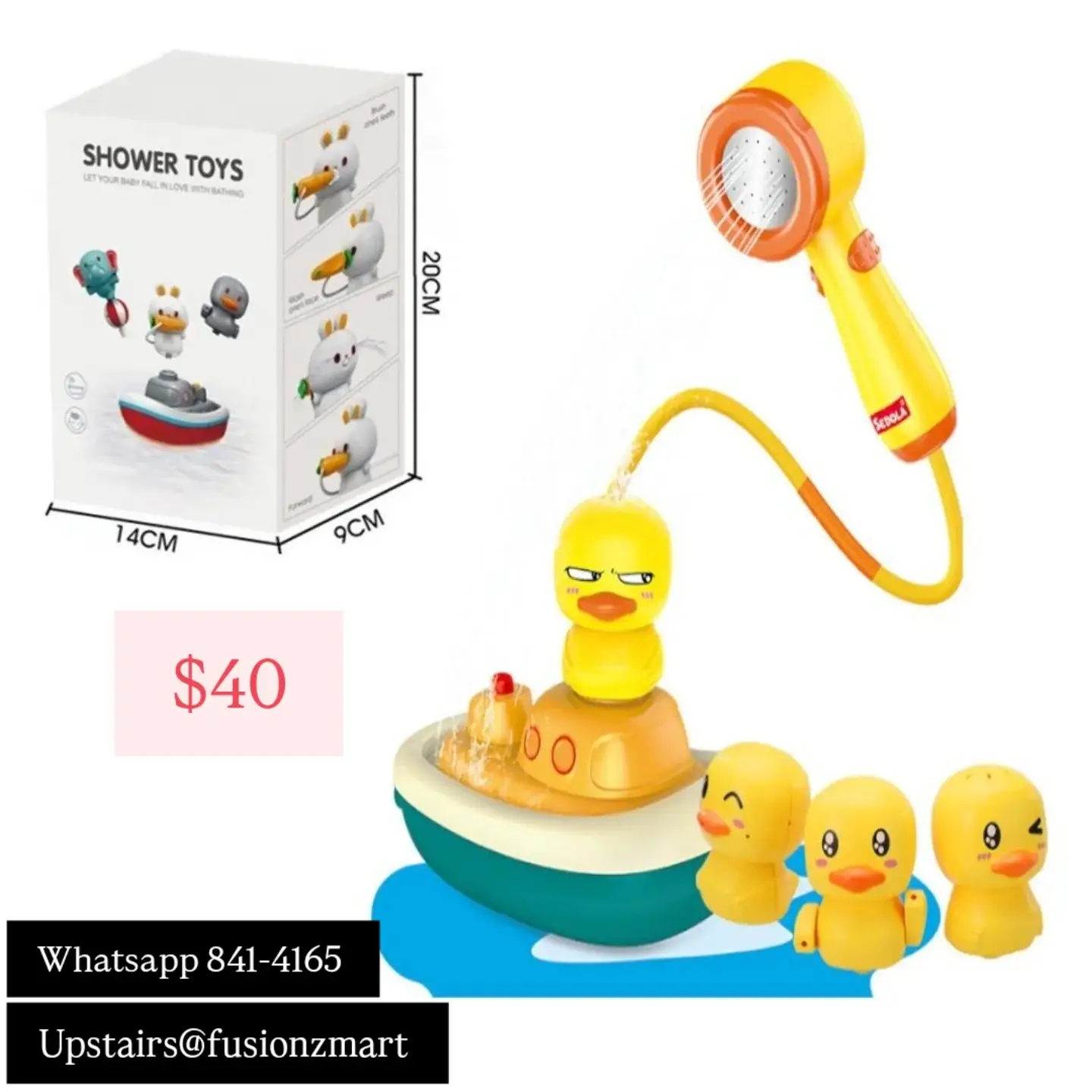 Shower Toys & Baby Bathtubs Available at Fusionz Mart