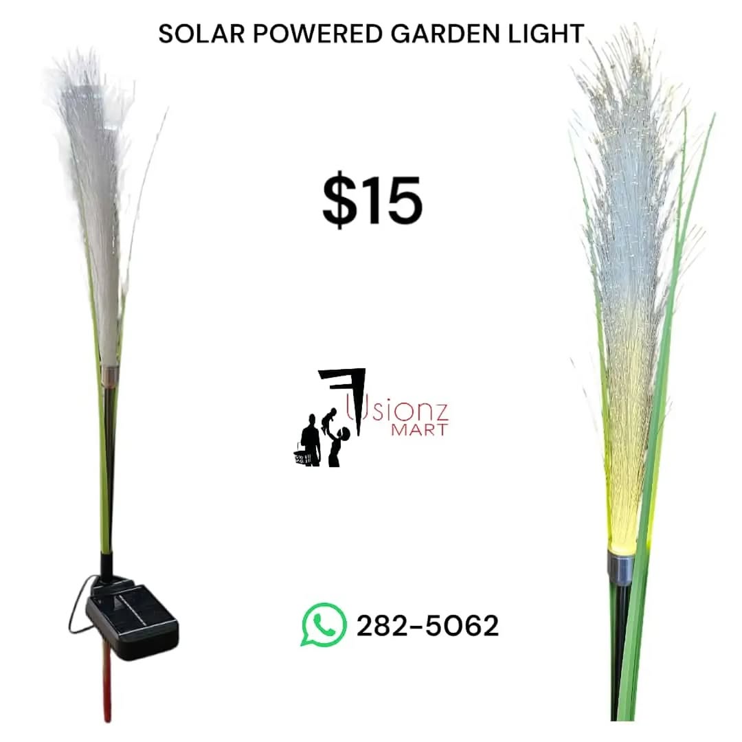 Solar Powered Garden Lights – $15 at Fusionz Mart