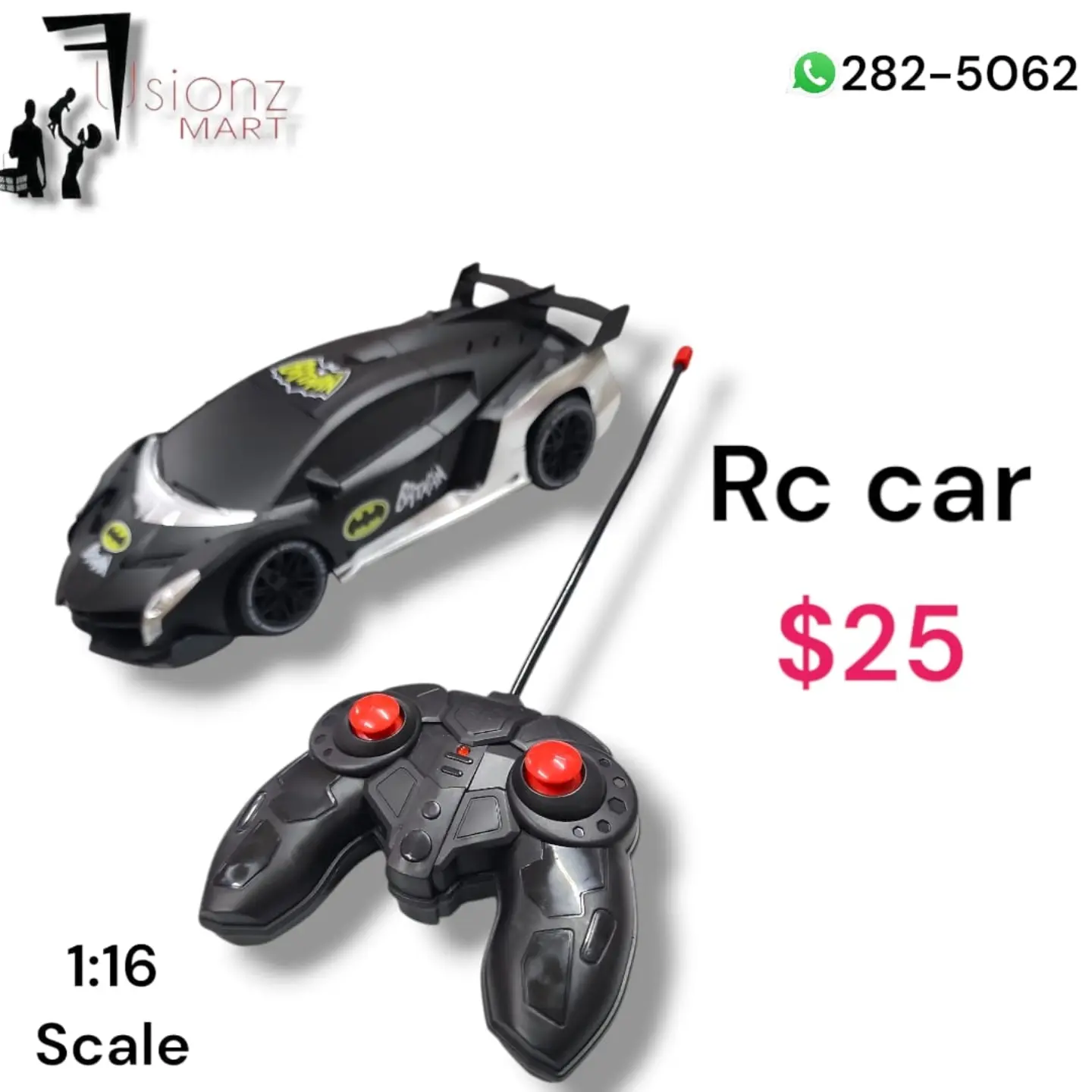 RC Cars from $25 at Fusionz Mart