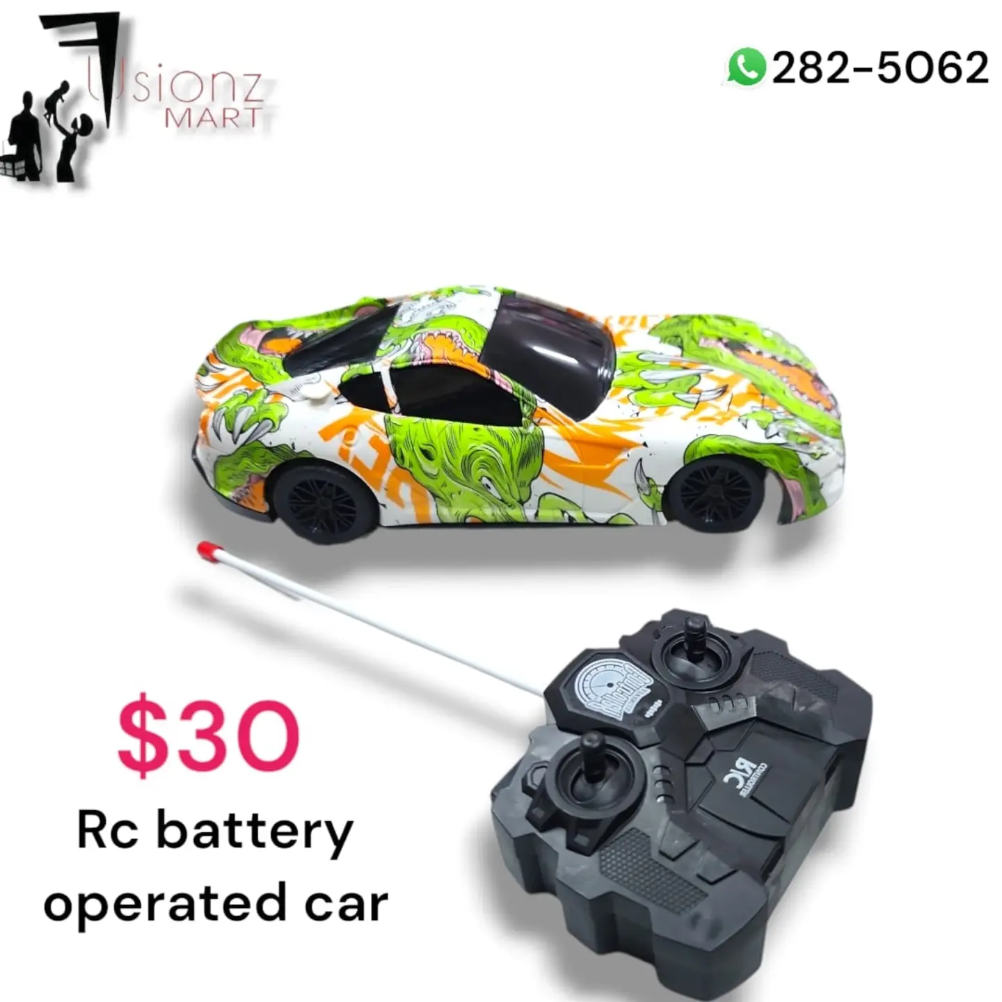 RC Cars from $25 at Fusionz Mart