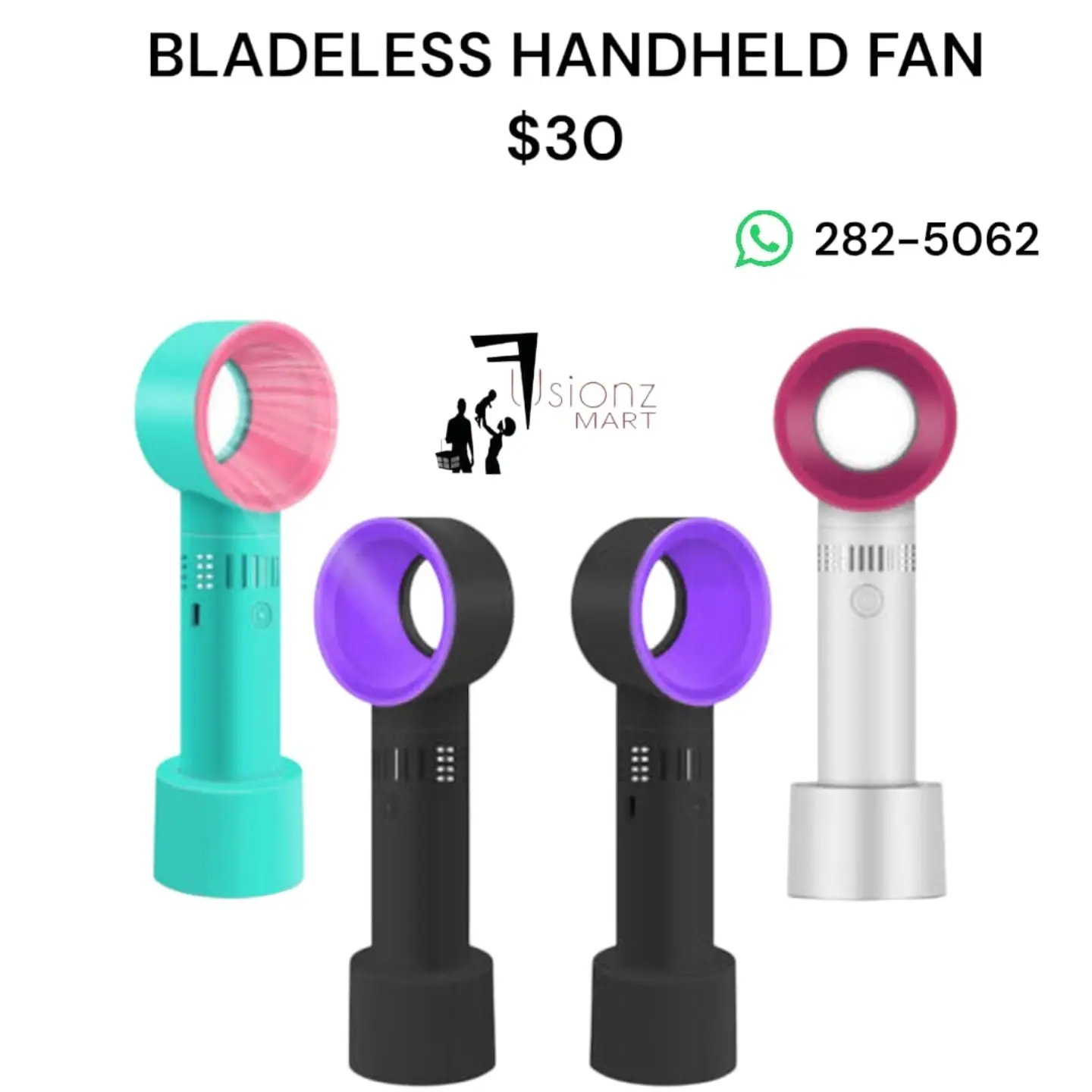 Hand Held Fans, Neck Fans Available at Fusionz Mart