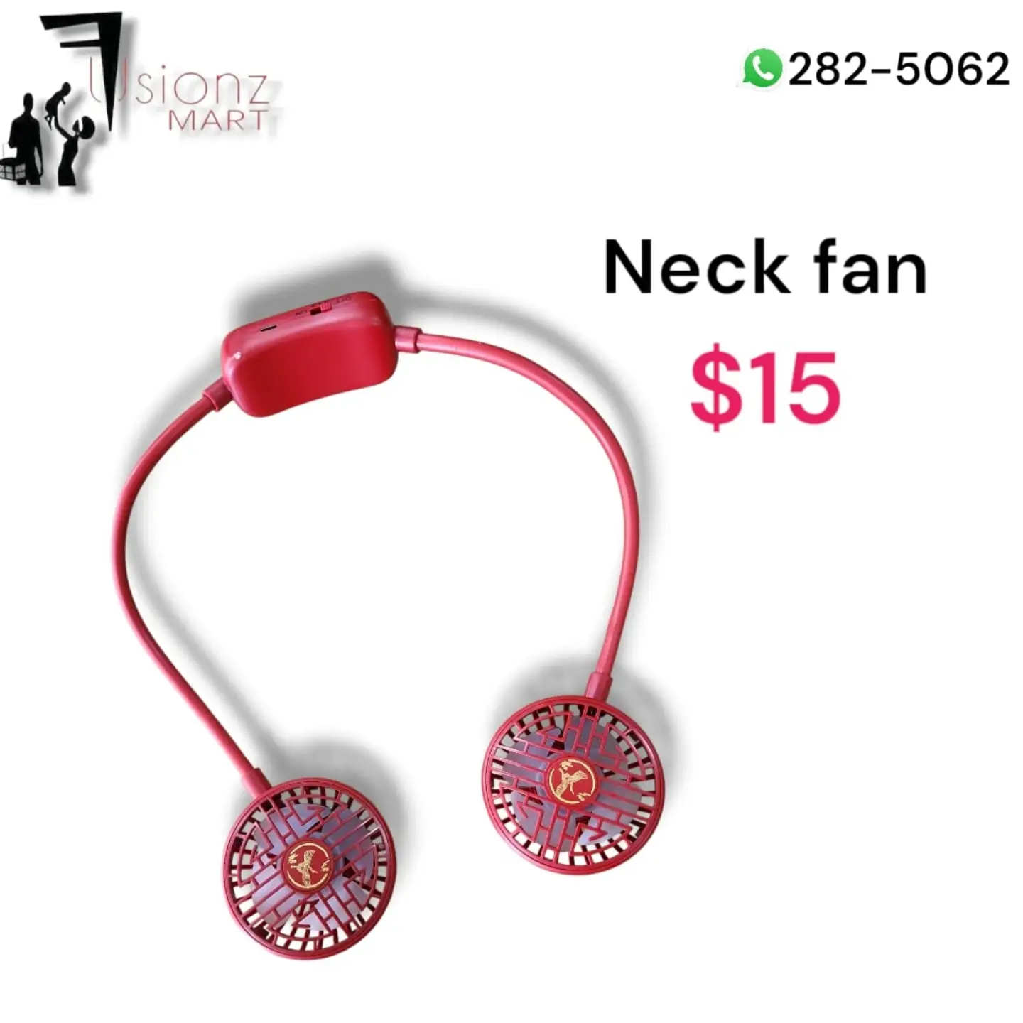 Hand Held Fans, Neck Fans Available at Fusionz Mart