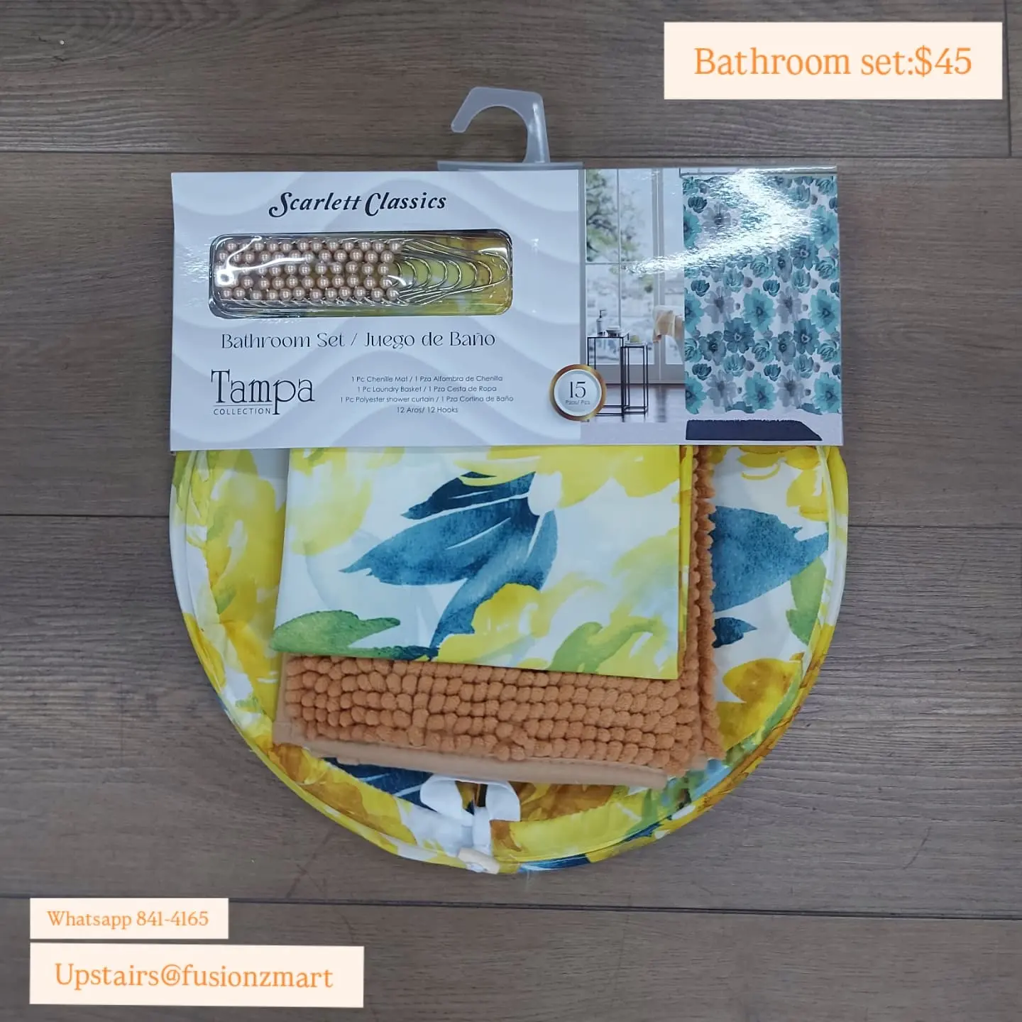 Bathroom Sets Available – $45 Each at Fusionz Mart