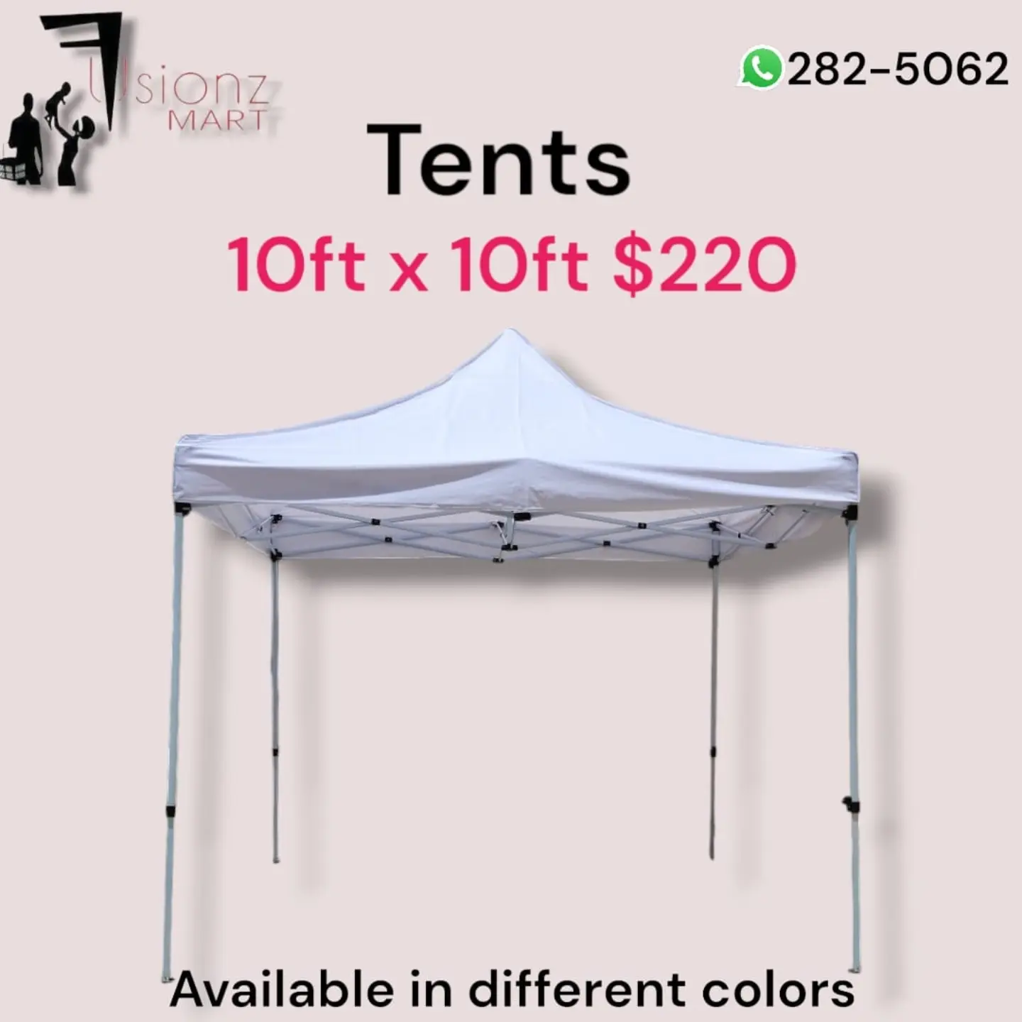 Fusionz Mart Tents & Home Items — Priced from $75