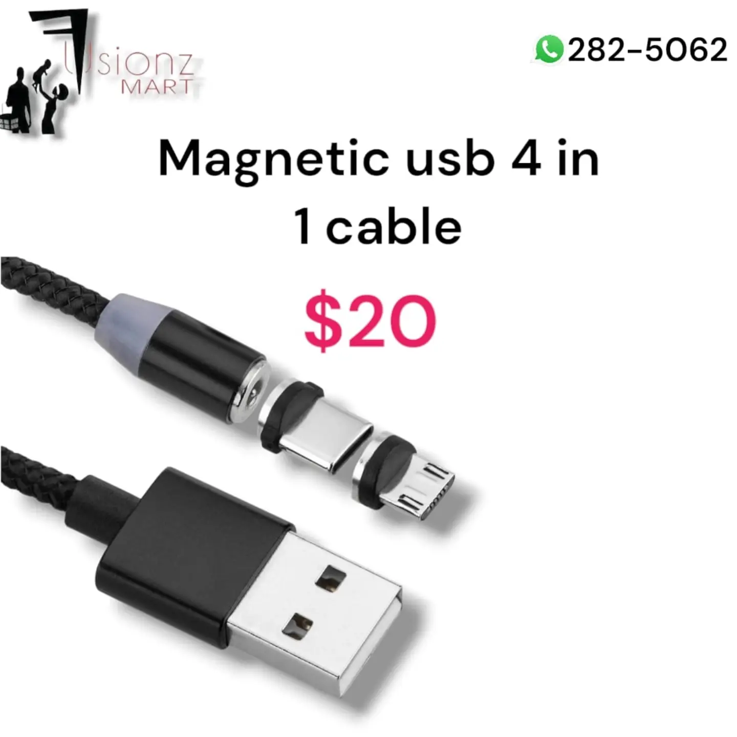 Charger Cables & Accessories Available at Fusionz Mart