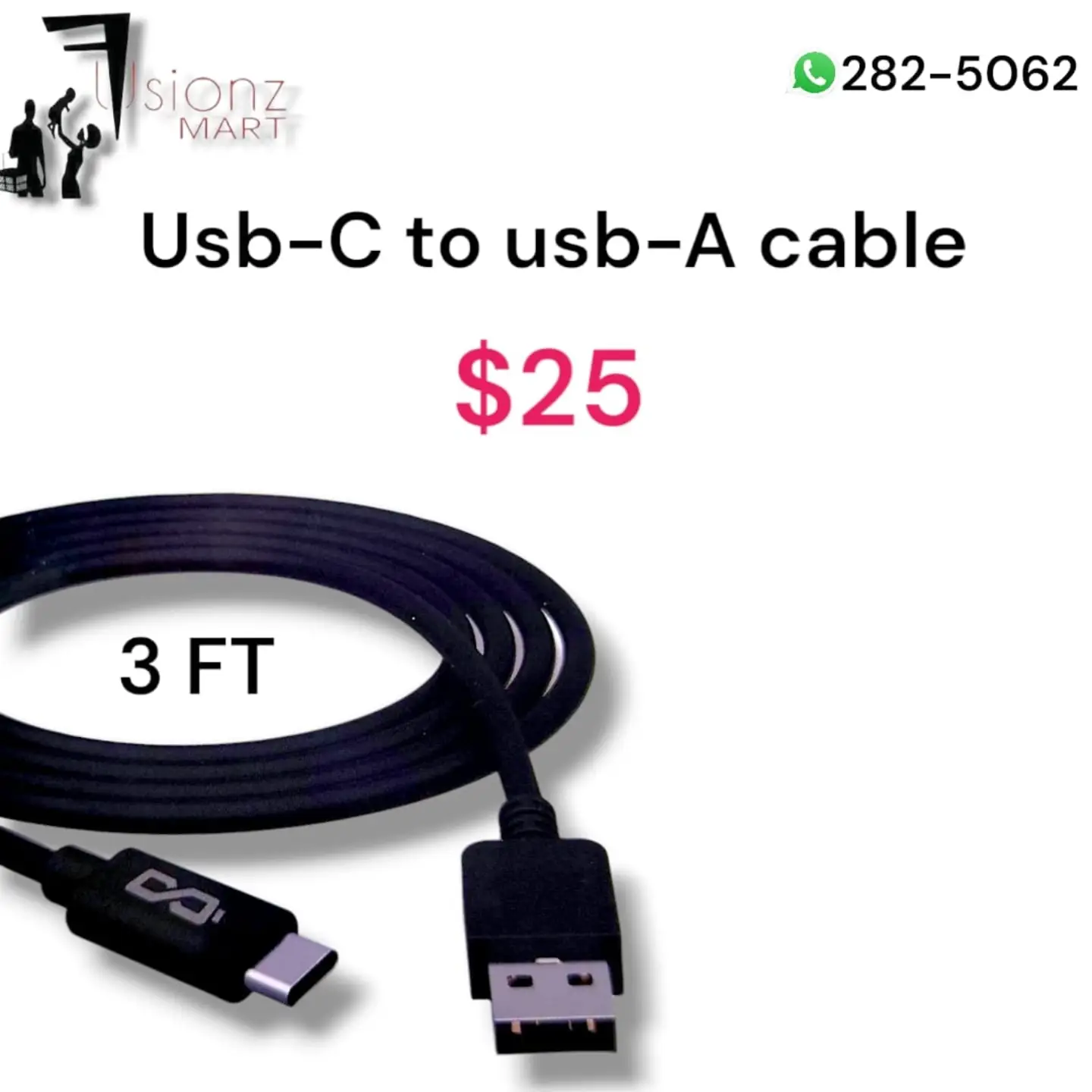 Charger Cables & Accessories Available at Fusionz Mart